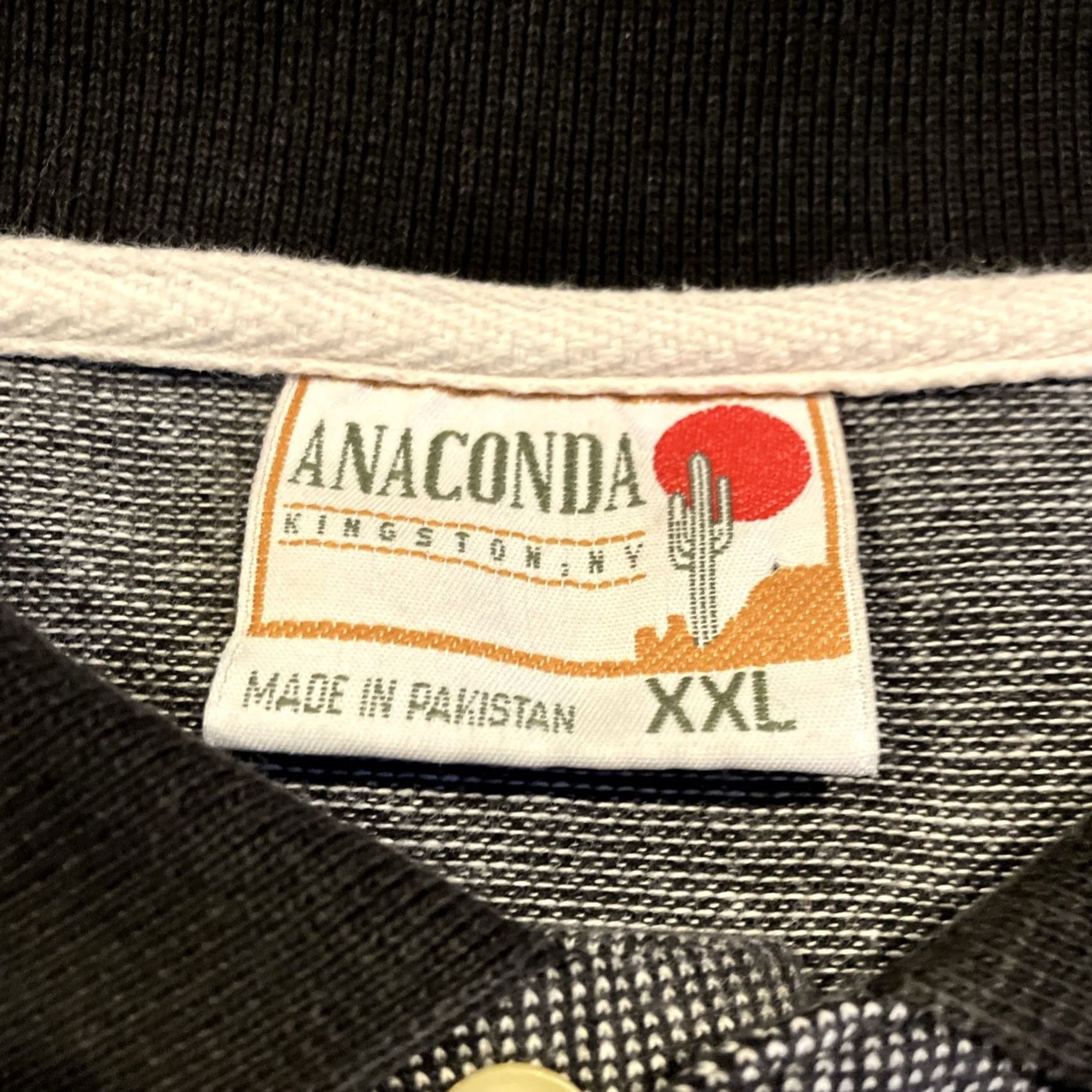 Vintage VINTAGE Anaconda DIRT MOTORSPORTS Embroidered Golf Polo XXL RARE Size US XXL / EU 58 / 5 - 3 Thumbnail
