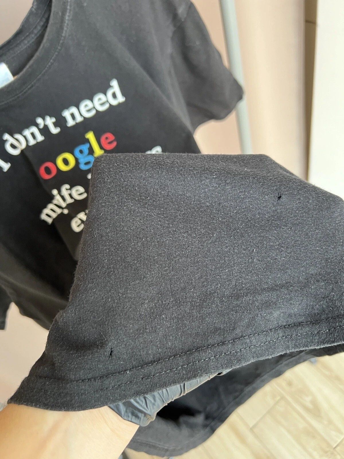 Other I Dont Need Google My Wife Knows Everything T-Shirt Size M Size US M / EU 48-50 / 2 - 9 Thumbnail
