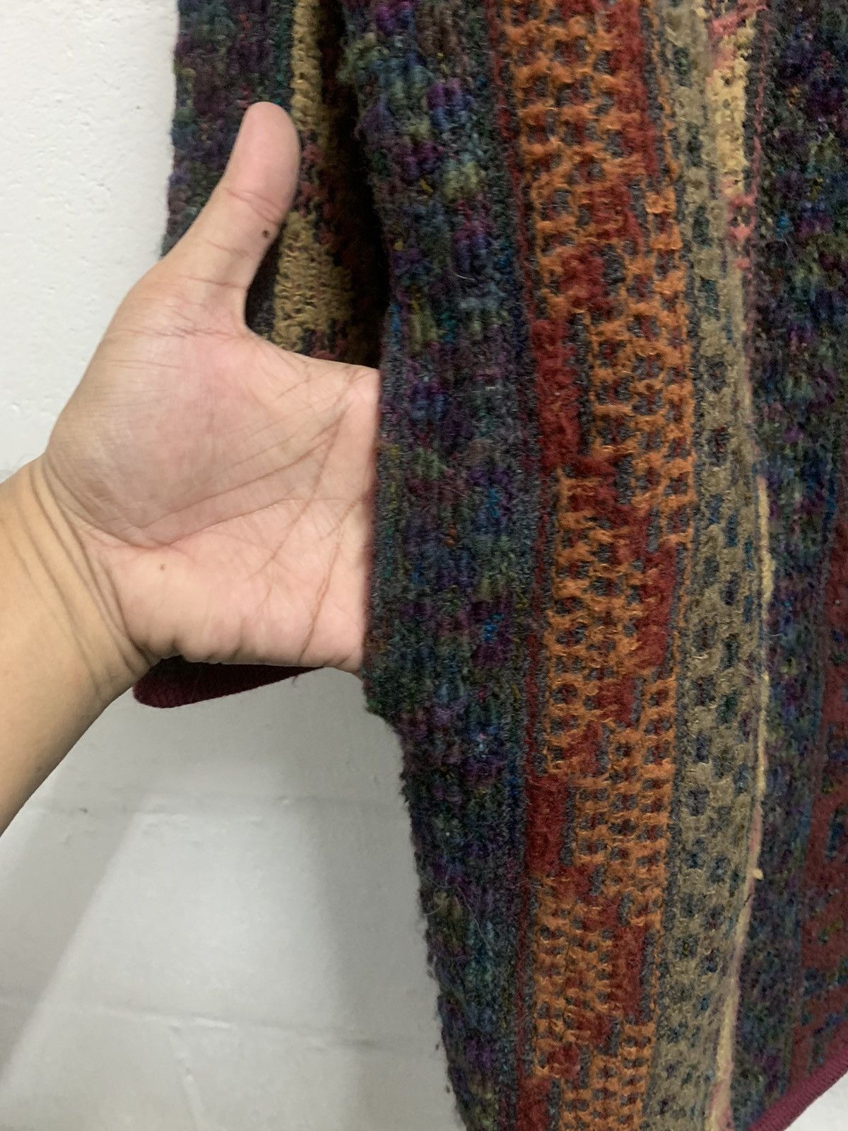 Japanese Brand × Vintage Vintage Givy Multicolour Coogi Style Knitwear Wool Size US XL / EU 56 / 4 - 10 Thumbnail
