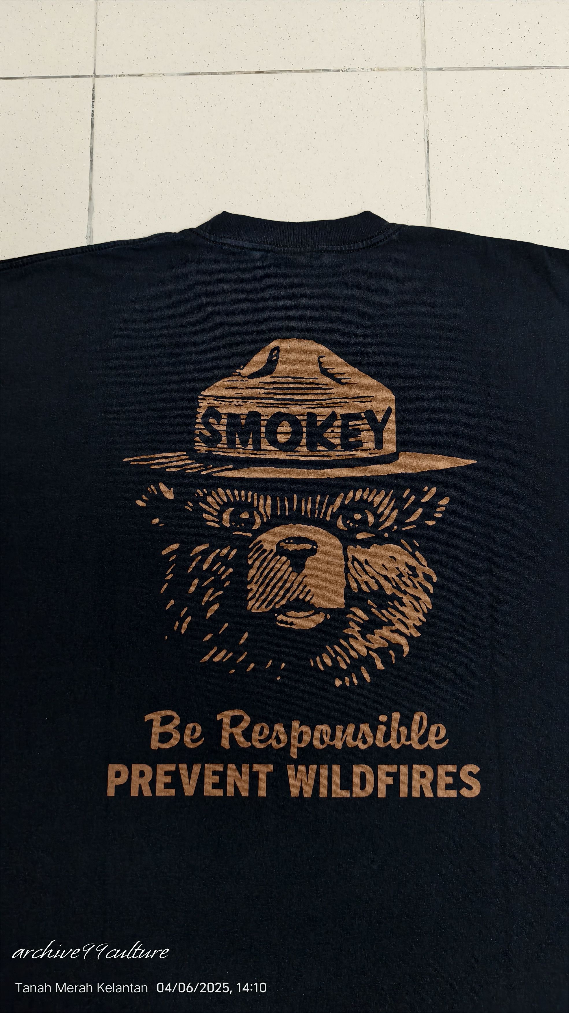 Filson × Vintage FILSON x SMOKEY BEAR PREVENT WILDFIRES t-shirt Size US XL / EU 56 / 4 - 8 Thumbnail
