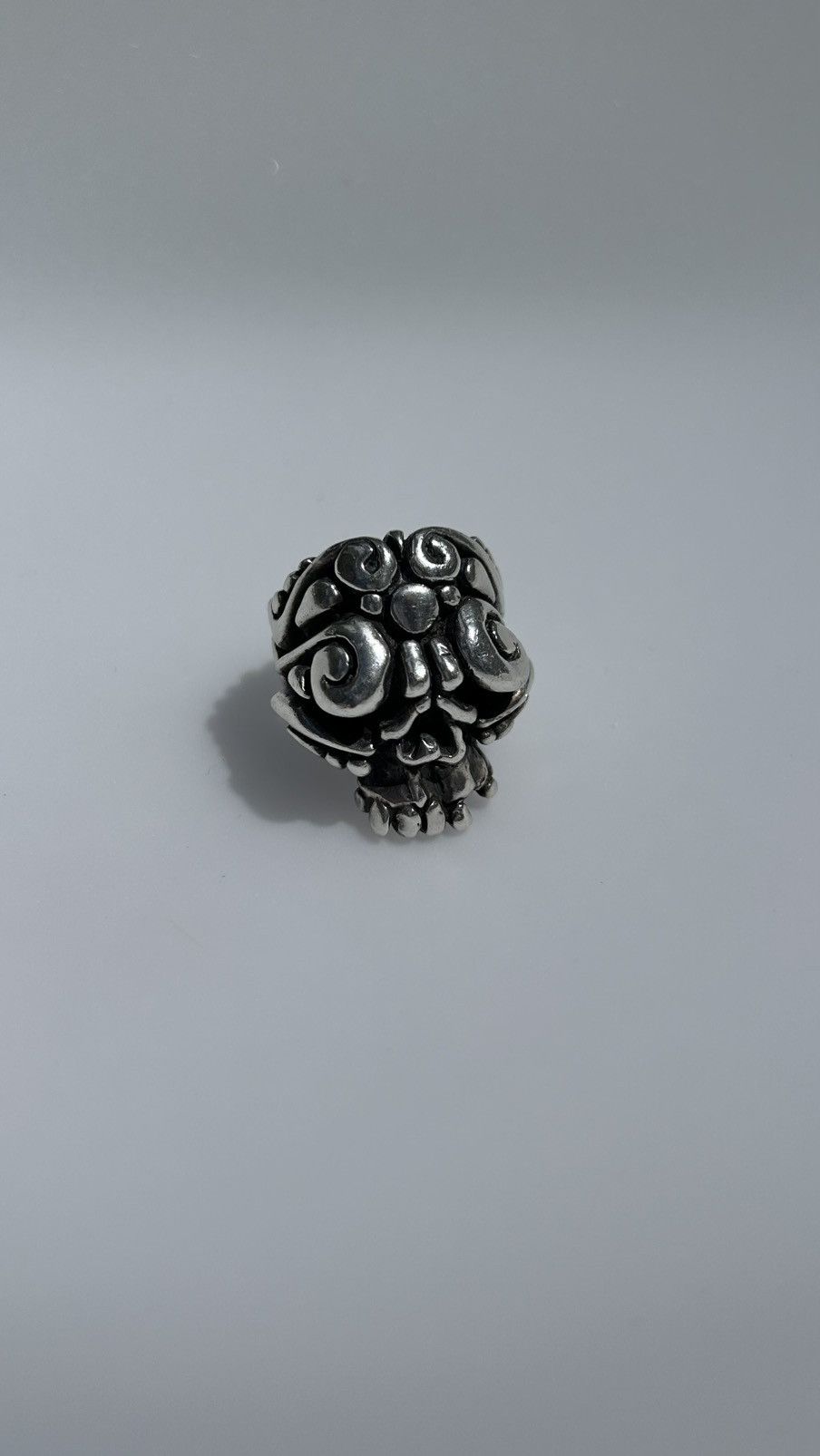 Other Crazy Pig Silver 925. Skull ring Size ONE SIZE - 1 Thumbnail