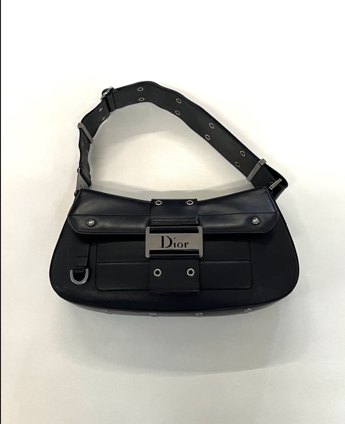 Dior 2002 Dior Street Chic Columbus Leather Bag Size ONE SIZE - 3 Thumbnail