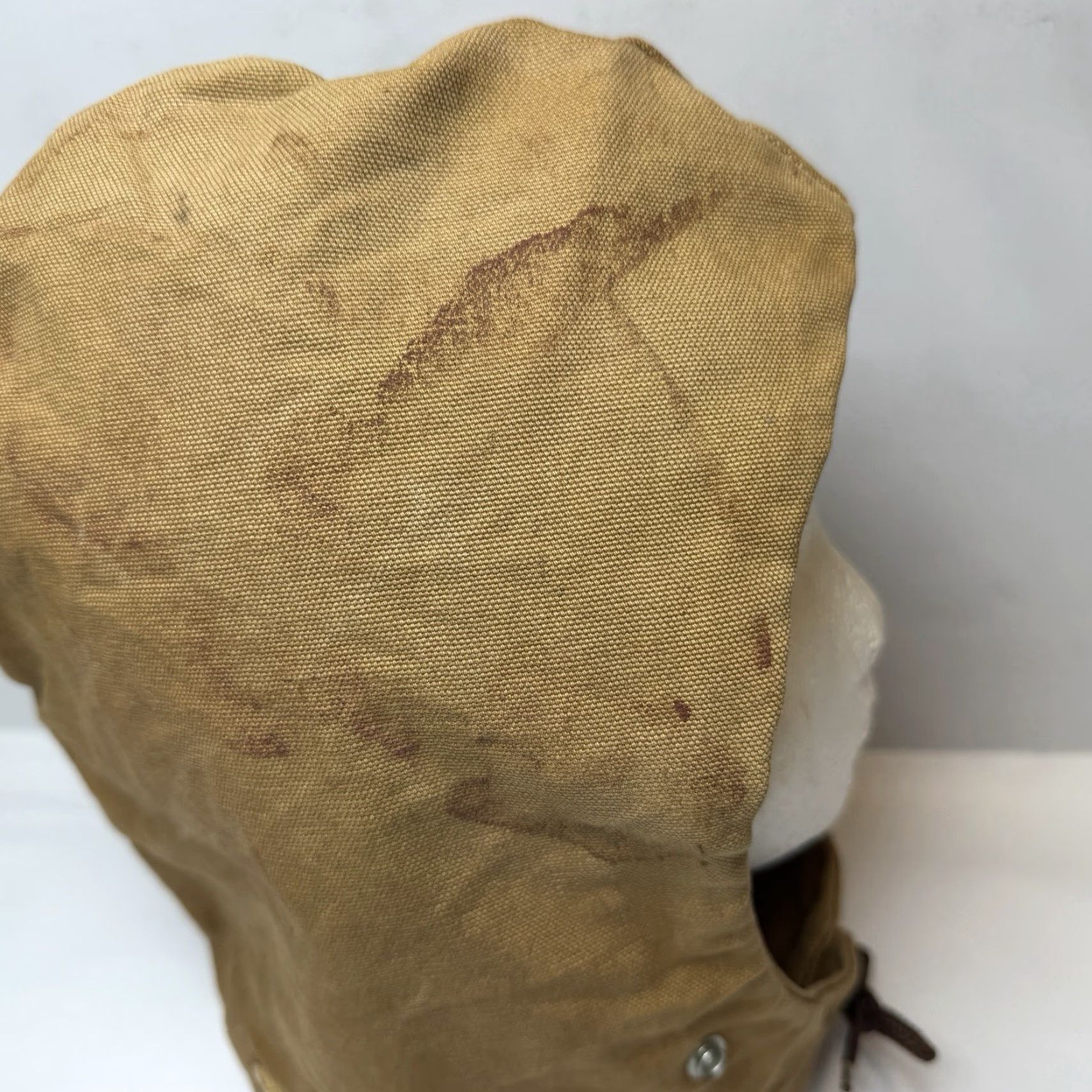 Carhartt VINTAGE Carhartt Hood Mens One Size Brown Duck Quilted Lined Made USA 90s Size ONE SIZE - 5 Thumbnail