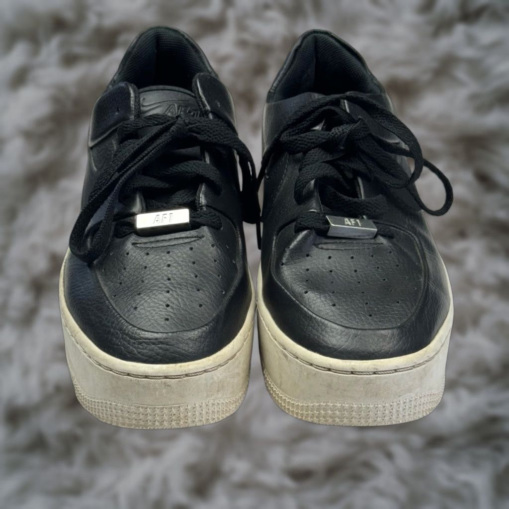 Nike Nike Air Force 1 Low Sneakers AR5339-002 Black Women's Size 8 TCM Size US 8 / IT 38 - 1 Thumbnail