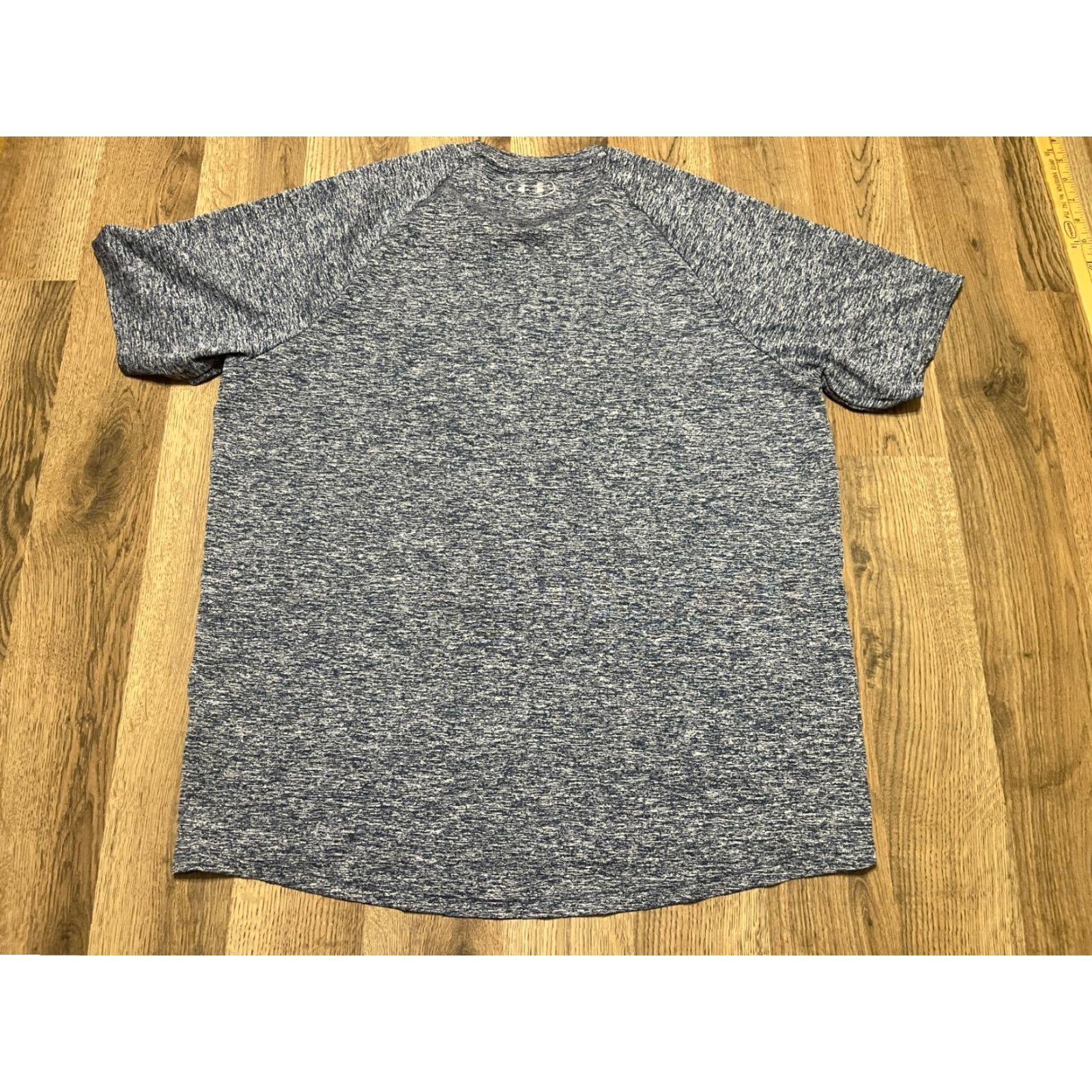 Under Armour Under armour Shirt Men's Large Blue Logo The Tech Tee Shirt Mens Large Blue Logo Size US L / EU 52-54 / 3 - 2 Thumbnail