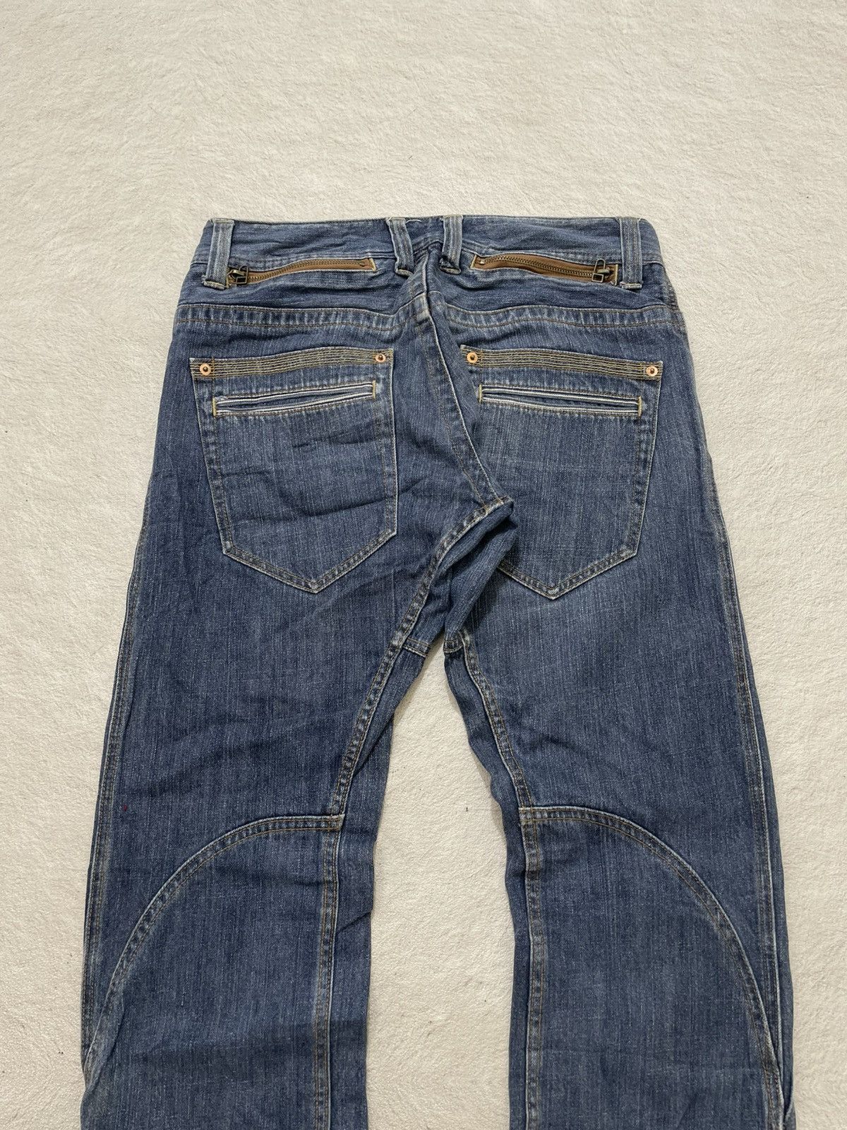 Le Grande Bleu (L.G.B.) 2000s Dominate Designer Denim Washed Y2K Ifsix LGB number 9 Size US 30 / EU 46 - 8 Thumbnail
