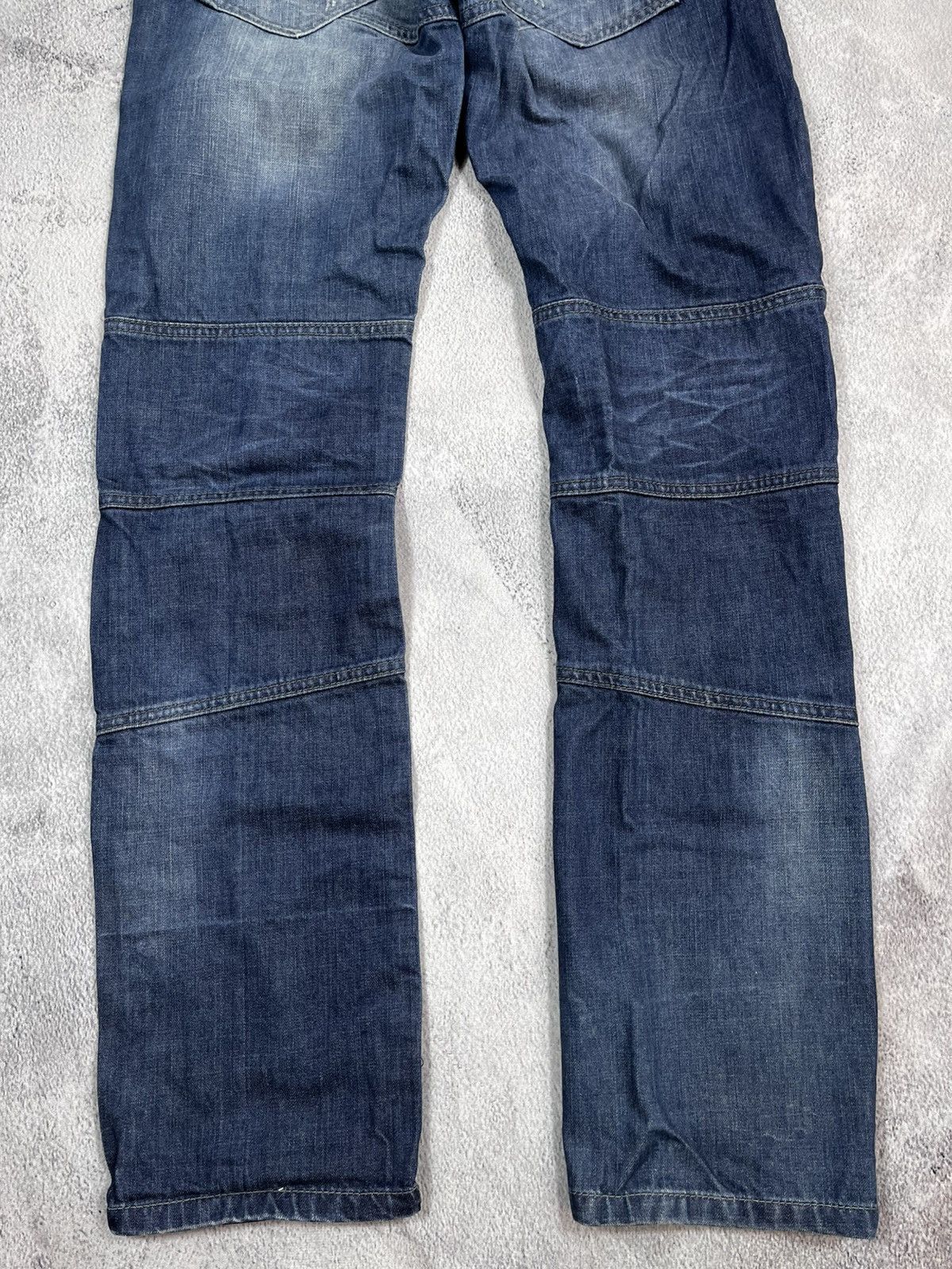 Japanese Brand × Vintage Vintage Y2K Japanese double knee jeans denim style size 30 Size US 30 / EU 46 - 7 Thumbnail