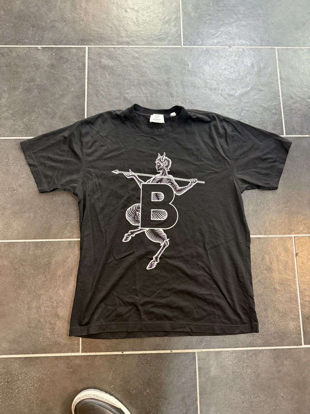 Burberry Burberry big B logo tshirt Size US XXS / EU 40 - 1 Thumbnail
