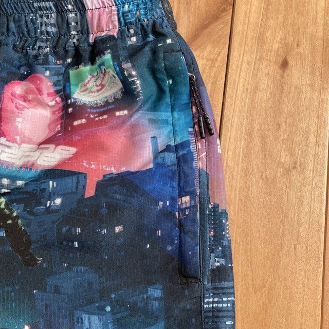 Bape BAPE NEON TOKYO Nylon Shorts a bathing ape ★size 2XL Size US 38 / EU 54 - 5 Thumbnail