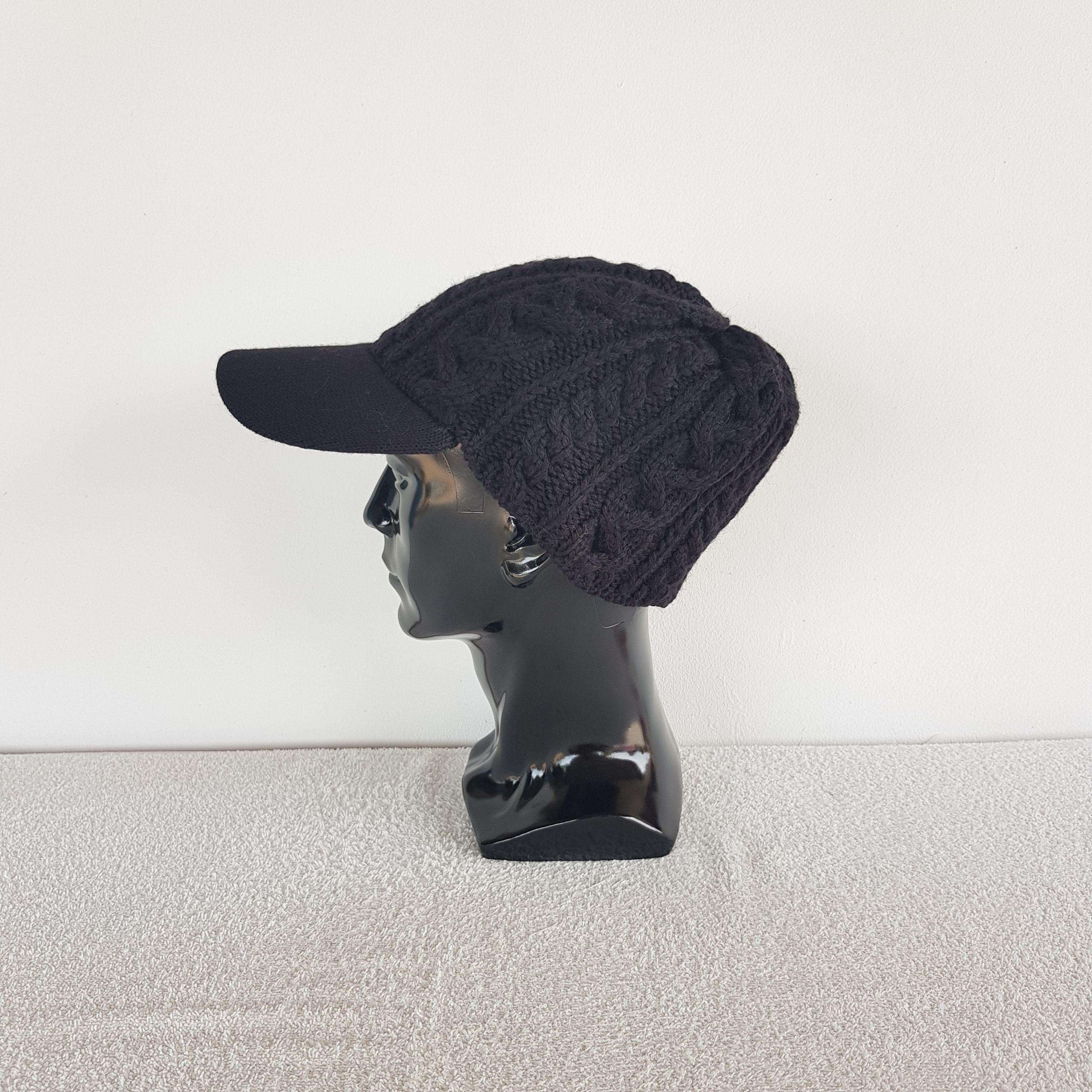 Beams Plus Vintage Beams Knitted Hats Beanie Aran Isle Snow Caps Size ONE SIZE - 4 Thumbnail