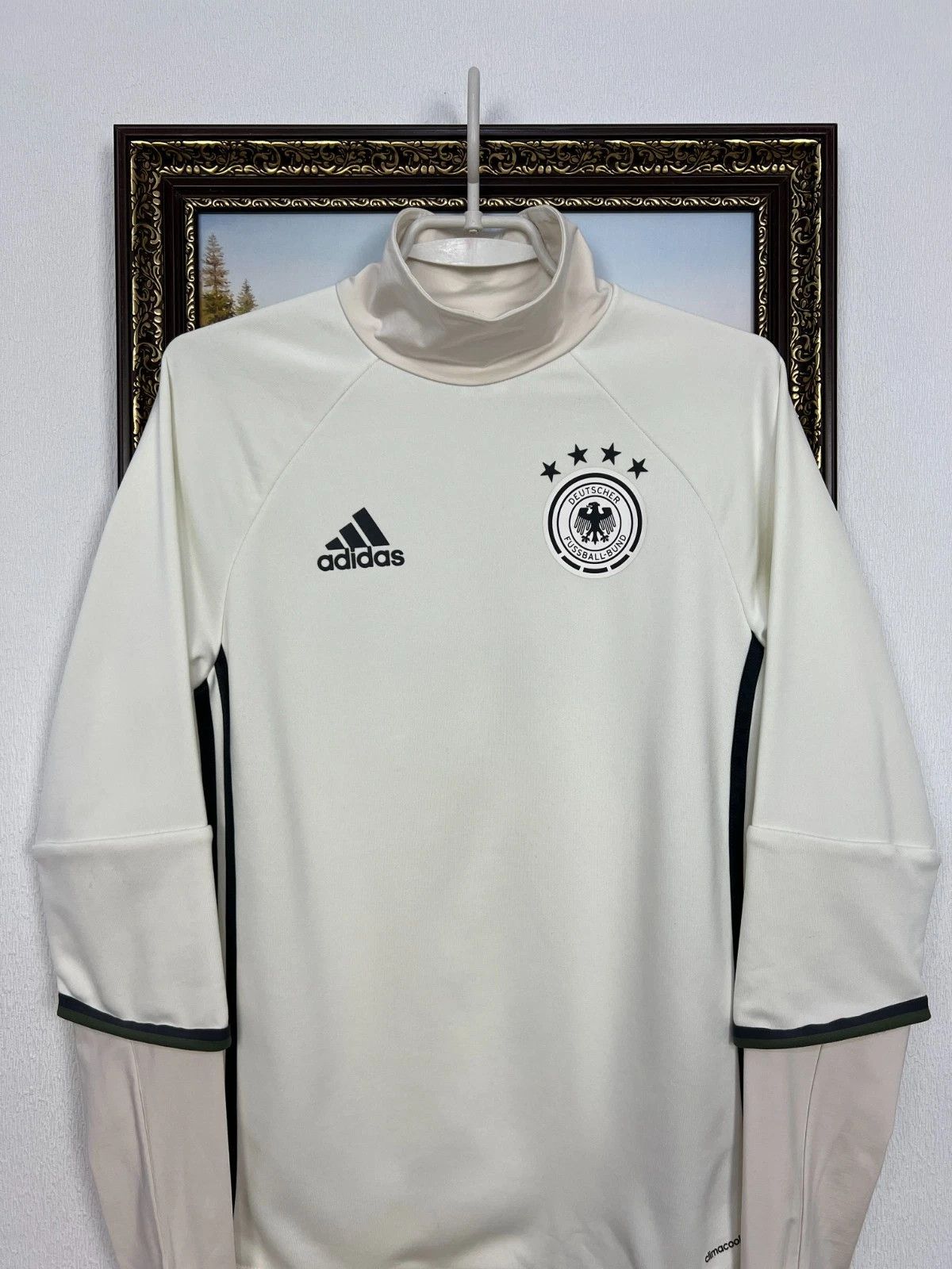 Adidas Adidas Germany Football Train Sweatshirt Jacket Track Top Size US XS / EU 42 / 0 - 2 Thumbnail