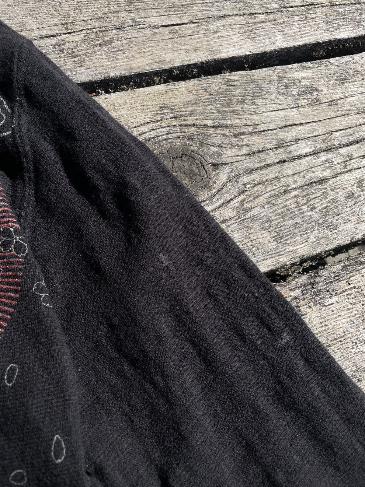 If Six Was Nine 2000s Japanese Yakuza Giltter Tattoo Long Sleeve Tee Archive Size US M / EU 48-50 / 2 - 12 Thumbnail
