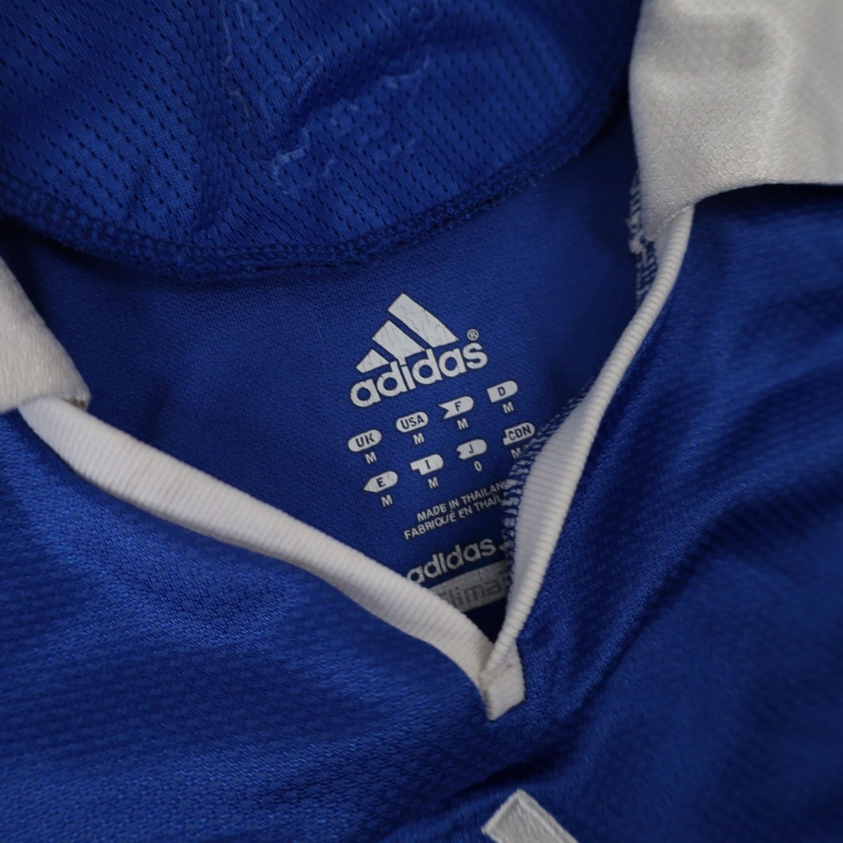 Adidas VINTAGE Adidas Chelsea FC Mens Medium Soccer Jersey Blue Shirt Mens Medium Blue Chelsea FC 2014 Adidas Soccer Jersey Size US M / EU 48-50 / 2 - 5 Thumbnail