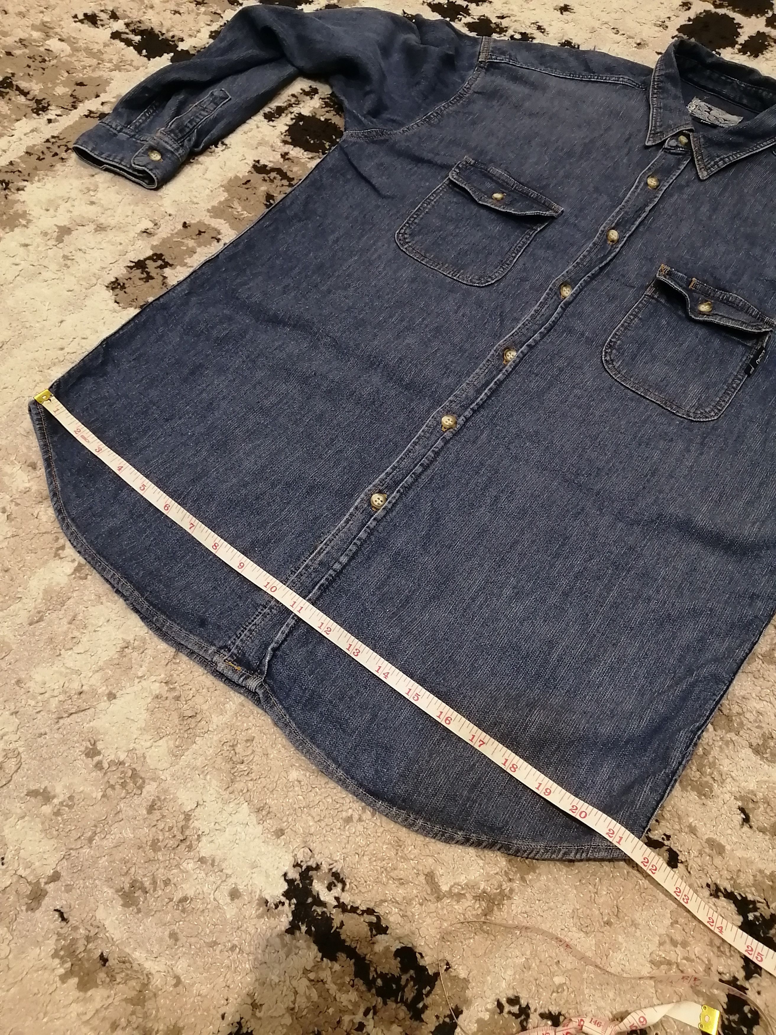 Kenzo Vintage Kenzo Japan Denim Shirt Size US XL / EU 56 / 4 - 13 Thumbnail