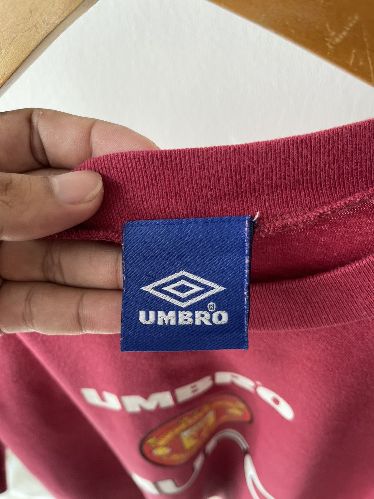 Umbro × Vintage 90s Manchester United Umbro Size US XL / EU 56 / 4 - 8 Thumbnail