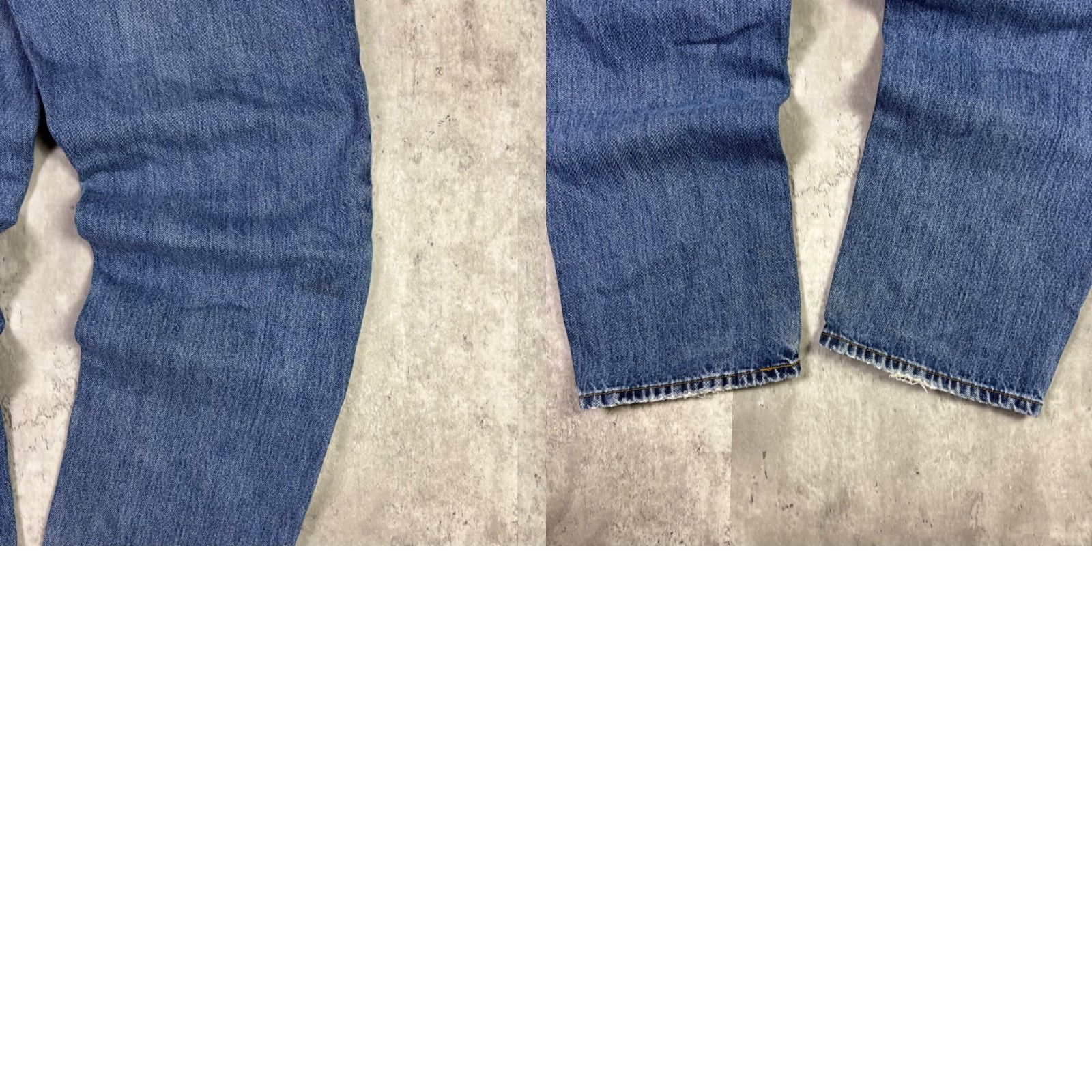 Denime VINTAGE Levi Strauss 550 Jeans Mens 32x30 Blue Denim 90s Straight Relaxed Fit 5-Pocket Size US 32 / EU 48 - 8 Thumbnail