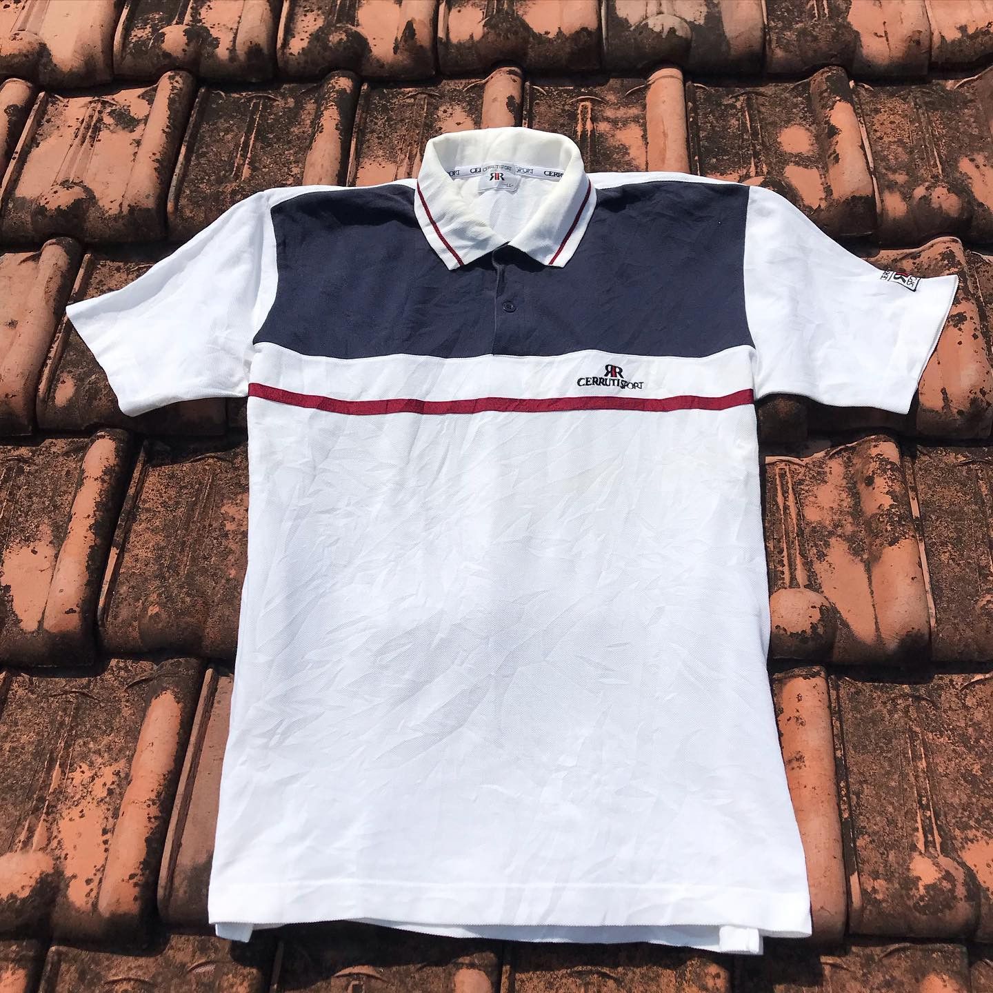 Cerruti 1881 Vintage Cerruti Sport Polo Shirt Size LL Casual Retro Size US L / EU 52-54 / 3 - 6 Thumbnail