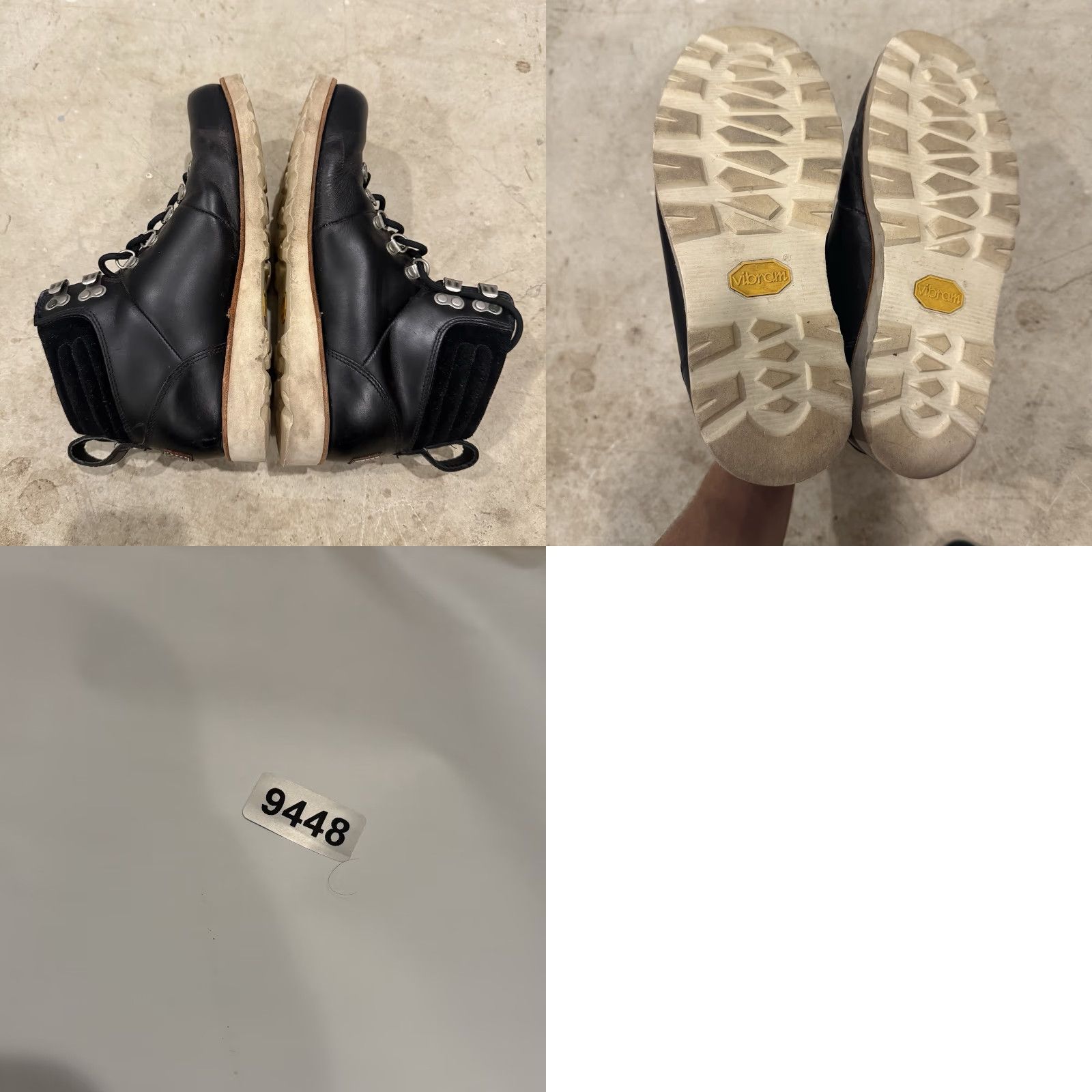 Ugg UGG Capulin Boots Black Leather Shearling Lined 3238 Mens Size 9 Vibram Soles Capulin Boots Chukka Mens Size US 9 / EU 42 - 8 Thumbnail