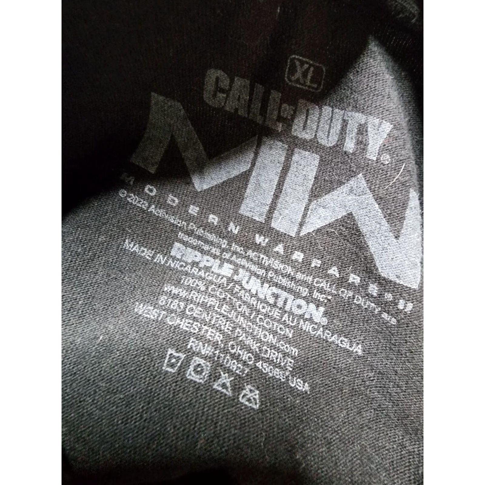 Vintage Black Mens XL Call of Duty Modern Warfare 2 Short Sleeve T-Shirt Size US XL / EU 56 / 4 - 4 Thumbnail