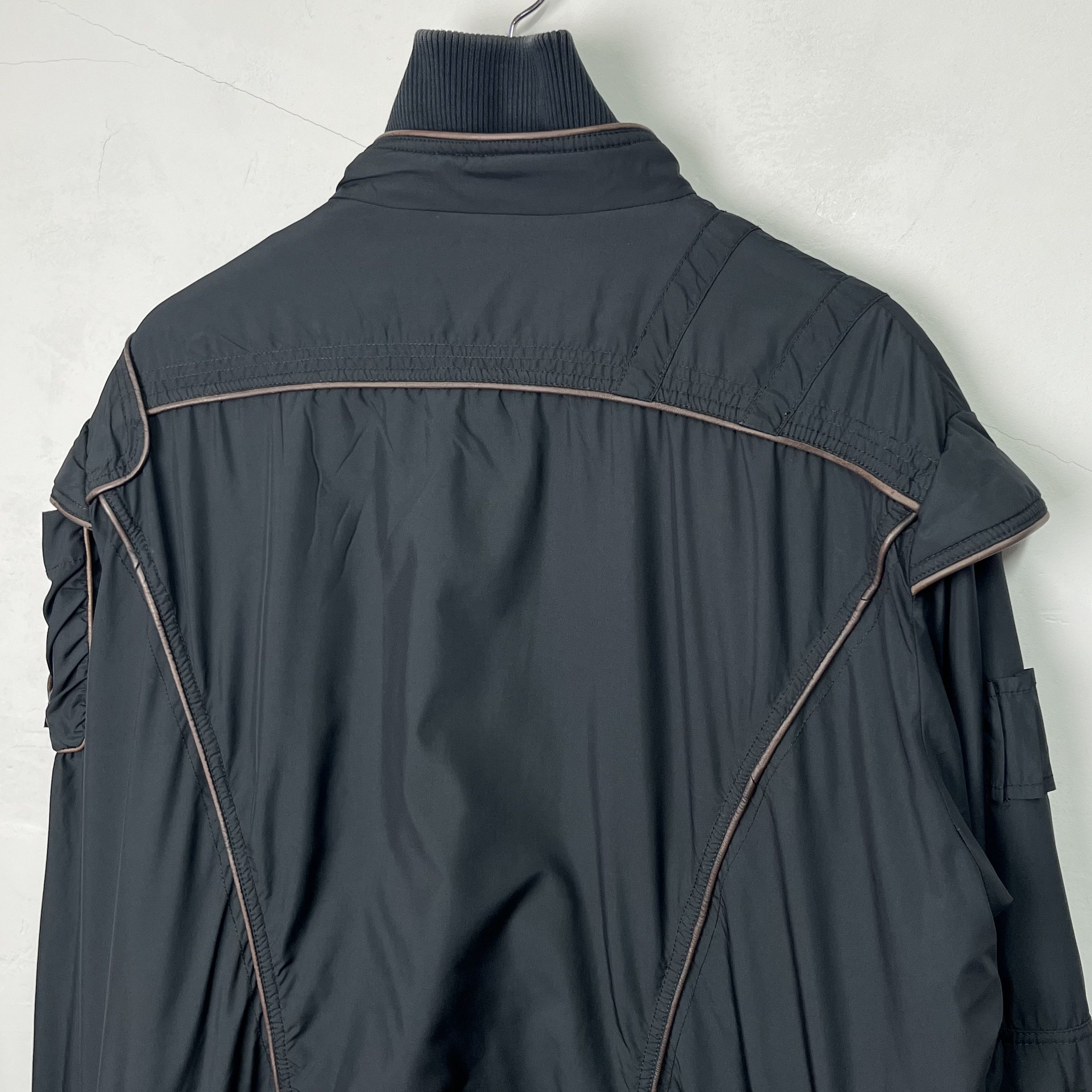 Roberto Cavalli Just Cavalli 00’s Parachute Bondage jacket Size US XXL / EU 58 / 5 - 4 Thumbnail