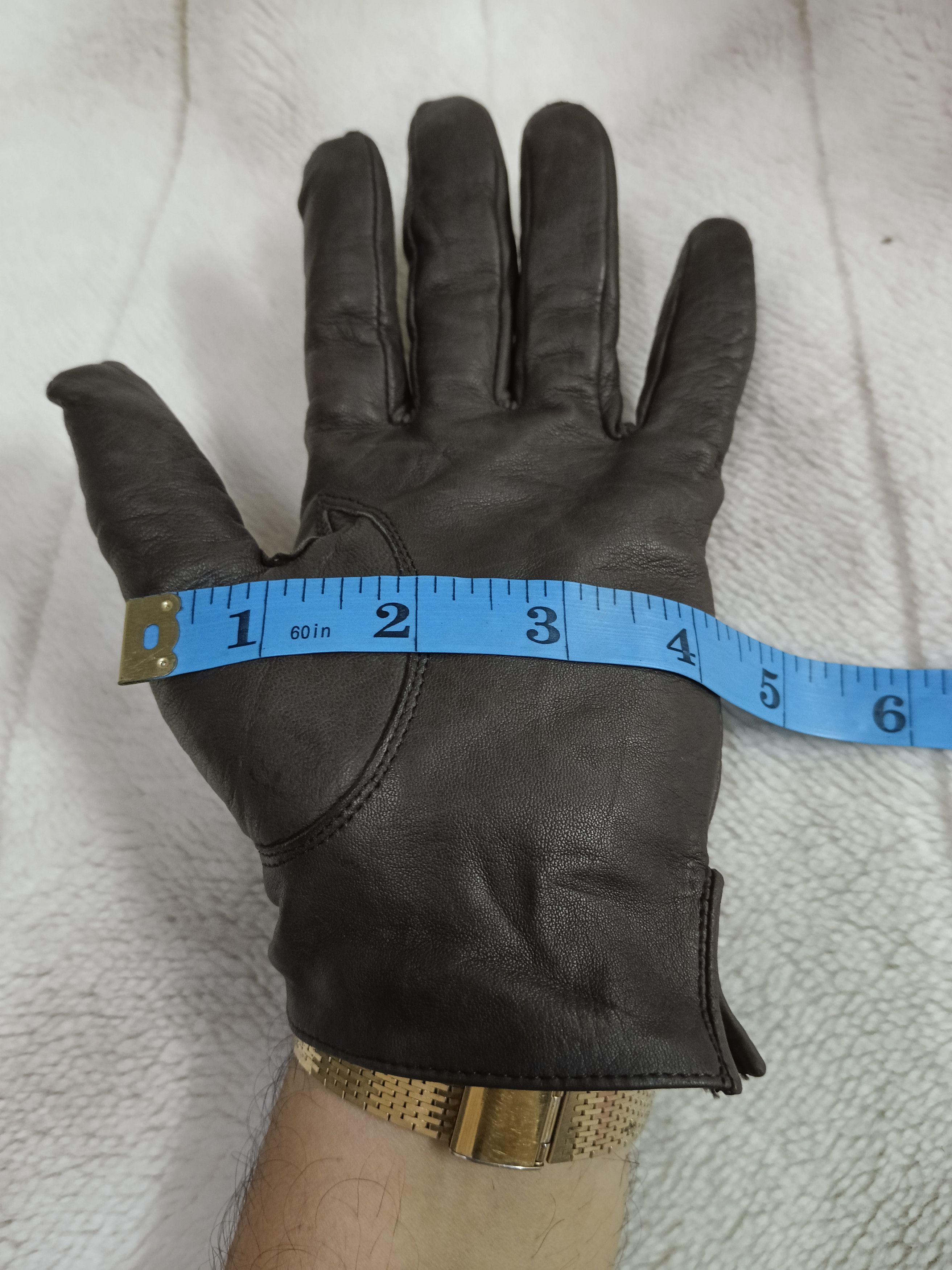Balenciaga BALENCIAGA PARIS UNISEX SOFT LEATHER GLOVES Size ONE SIZE - 7 Thumbnail