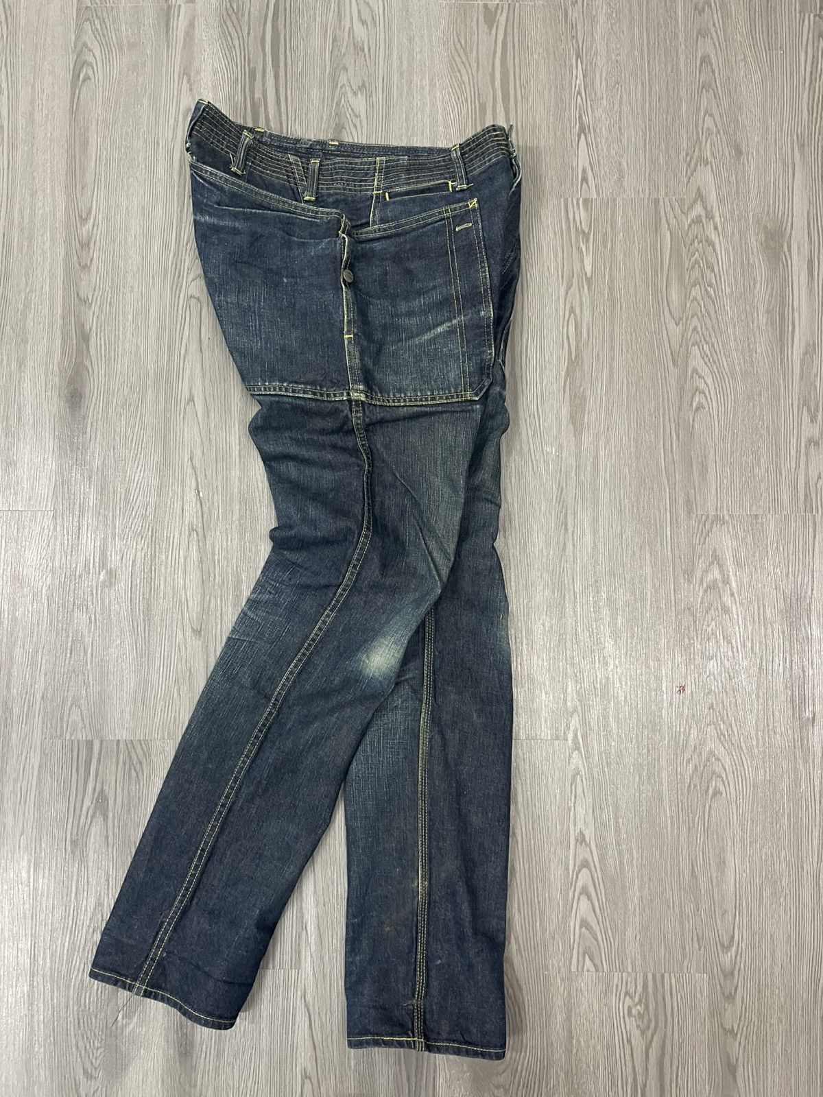Japanese Brand × Sassafras Sassafras Fall Leaf Gardeners Denim Pant Size US 31 - 1 Thumbnail