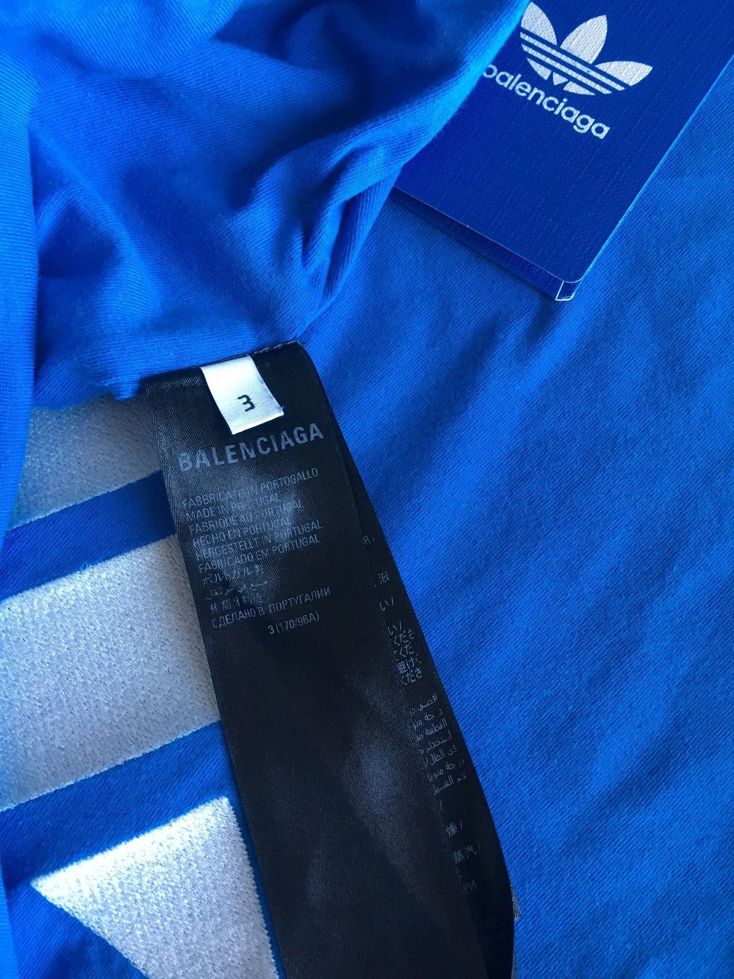 Adidas × Balenciaga SS'23 Logo Tee Size US L / EU 52-54 / 3 - 3 Thumbnail
