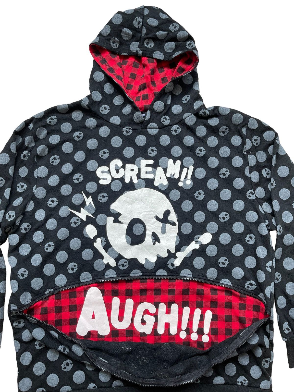 Beauty Beast × If Six Was Nine × Japanese Brand Y2K Space Opera Skull Fullprint Japanese Brand Hoodie Size US XL / EU 56 / 4 - 4 Thumbnail