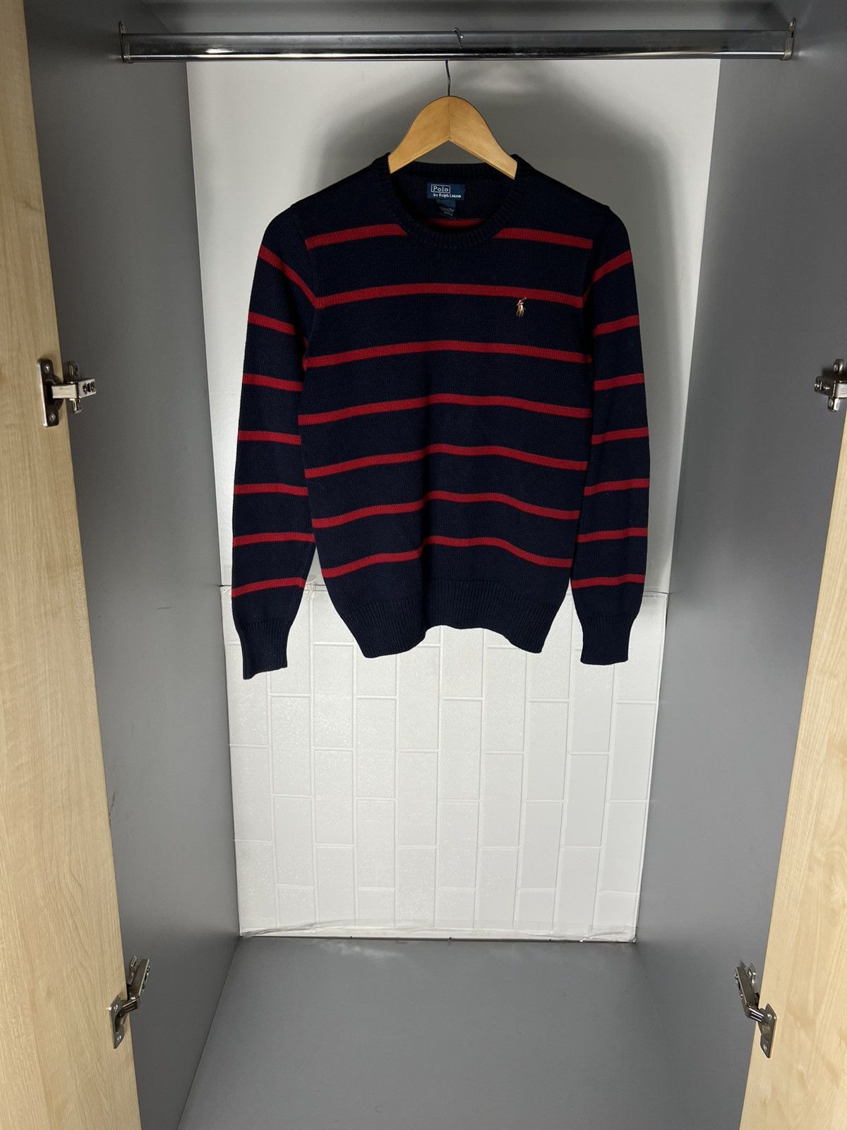 Polo Ralph Lauren VINTAGE POLO RALPH LAUREN KNIT SWEATER DESIGNER RETRO 90s Size US XS / EU 42 / 0 - 2 Thumbnail