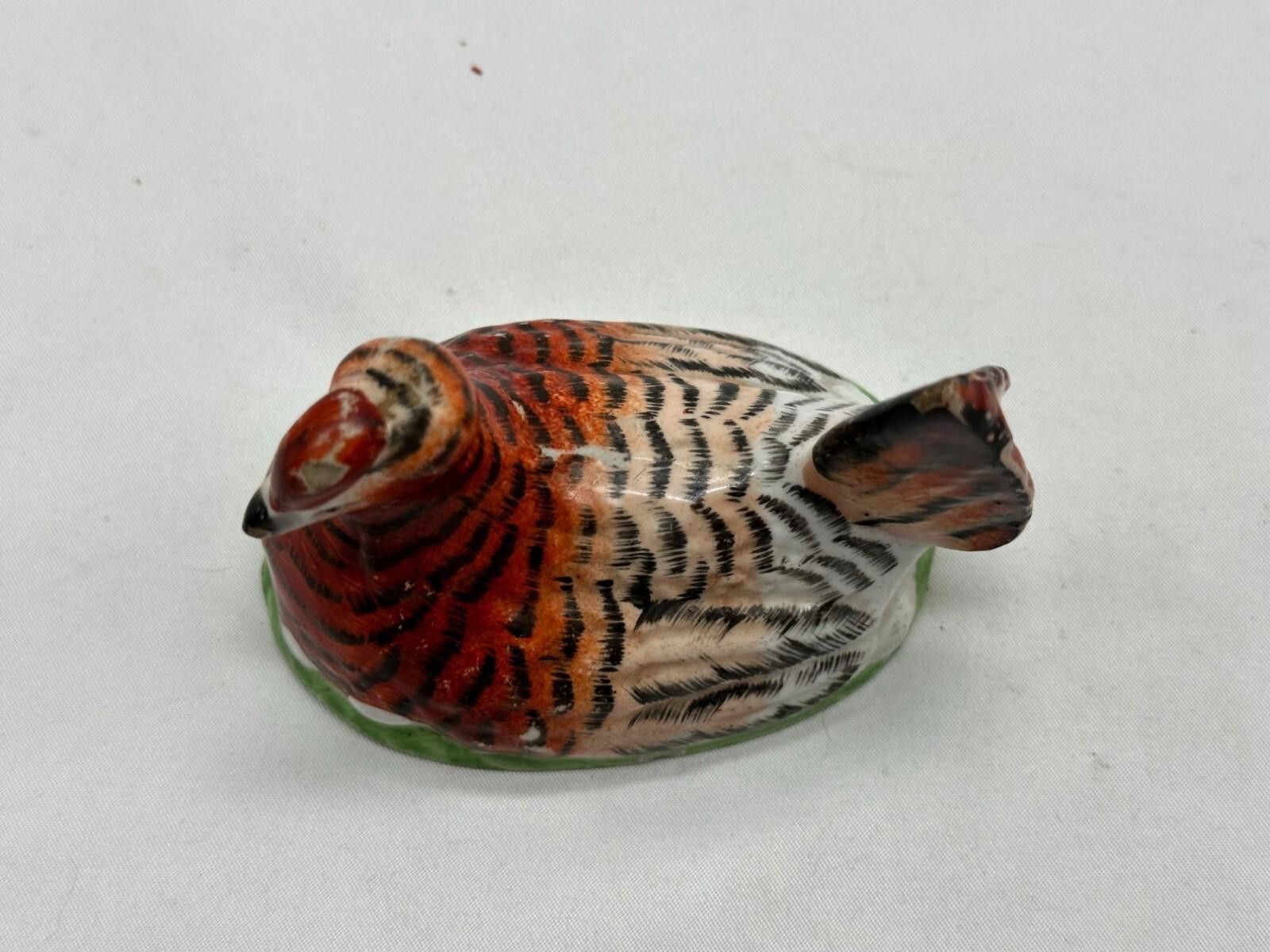Other Antique 1800's Hen Eggs Painted Figurine Size 3.5"x2.5" Size ONE SIZE - 2 Thumbnail