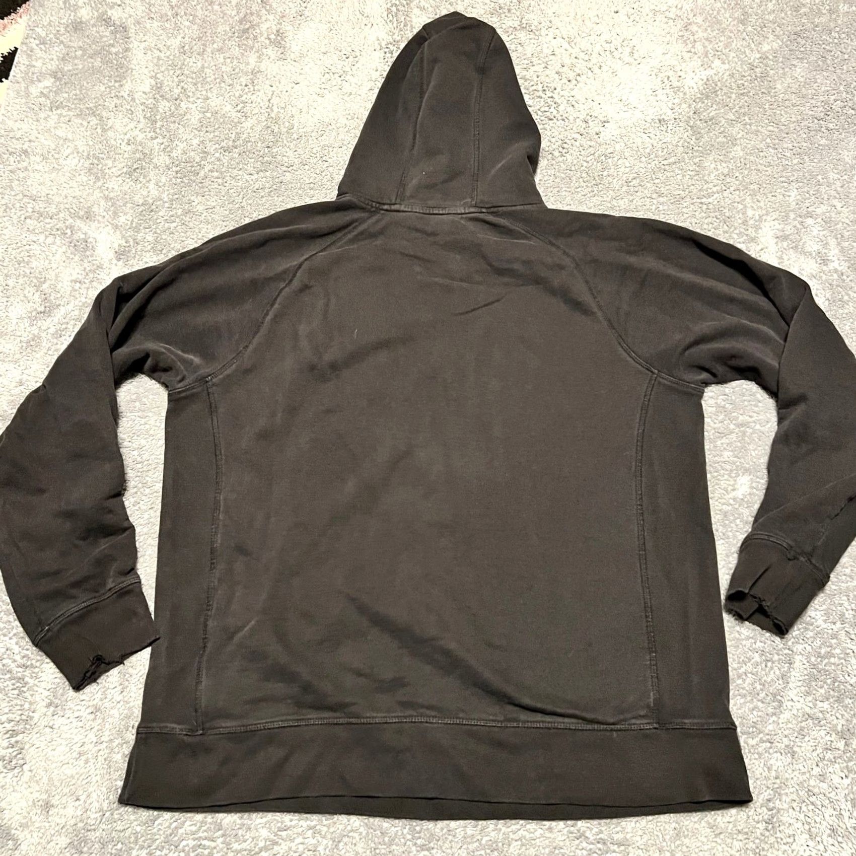 The North Face The North Face Hoodie Mens XL Half Dome Black Distressed Outdoor Sweatshirt XL Mens Black The North Face Hoodie Distressed Cuffs Size US XL / EU 56 / 4 - 4 Thumbnail