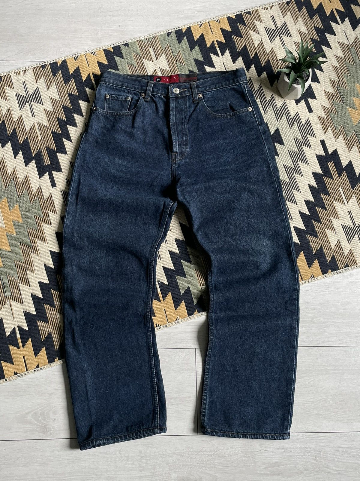 Levi's × Vintage Vintage Levi’s 501 made in USA Denim Jeans Size US 34 / EU 50 - 6 Thumbnail