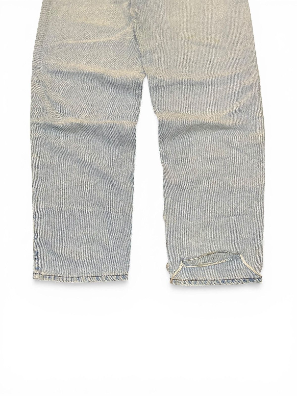 Levi's Vintage 90’s Distressed Baggy Levis Silvertab Purple Tag Size US 30 / EU 46 - 6 Thumbnail