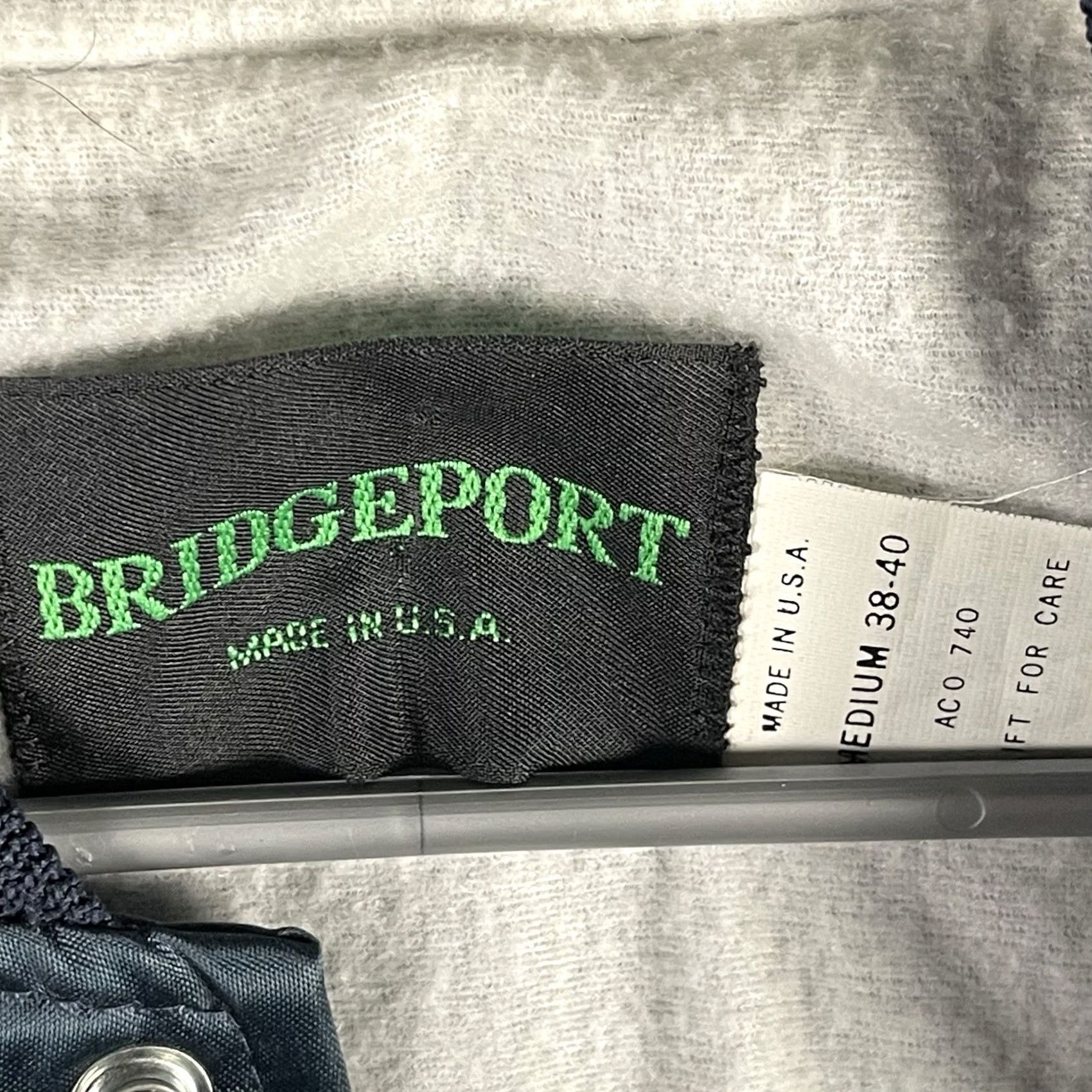 Vintage Vintage Bridgeport Satin Bomber Jacket M White House Communications Agency Midnight Blue USA Size US M / EU 48-50 / 2 - 6 Thumbnail