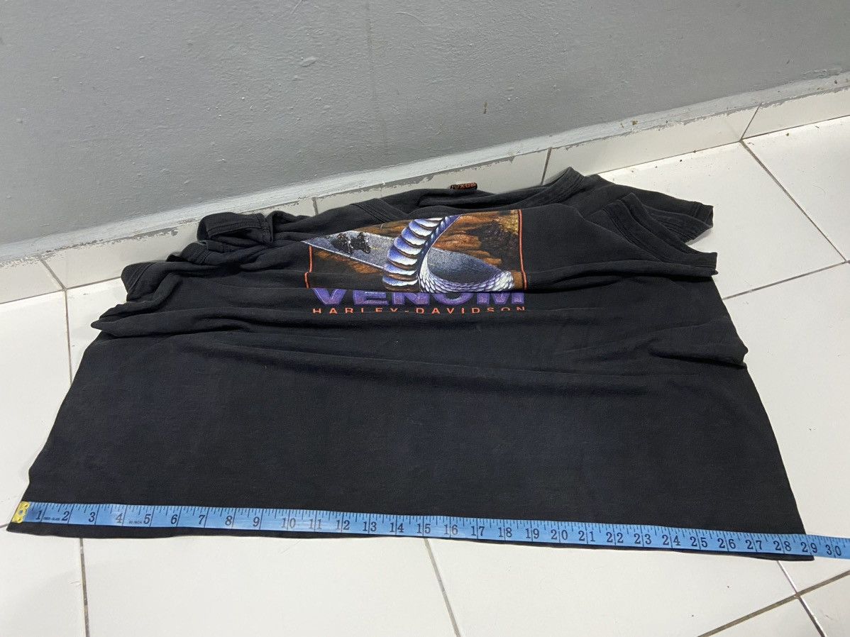 Harley Davidson VINTAGE HARLEY DAVIDSON 80’s VENOM GATOR MUSCLE TEE Size US XXL / EU 58 / 5 - 14 Thumbnail