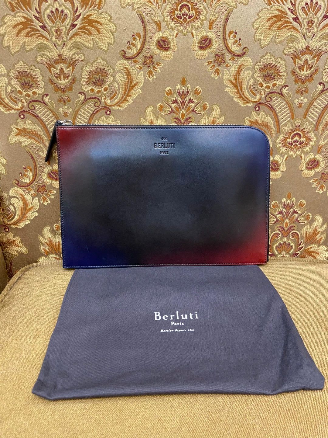 Berluti Berluti Handbag KVA S1 Vibrant Patina Venezia Calf New Size ONE SIZE - 1 Thumbnail