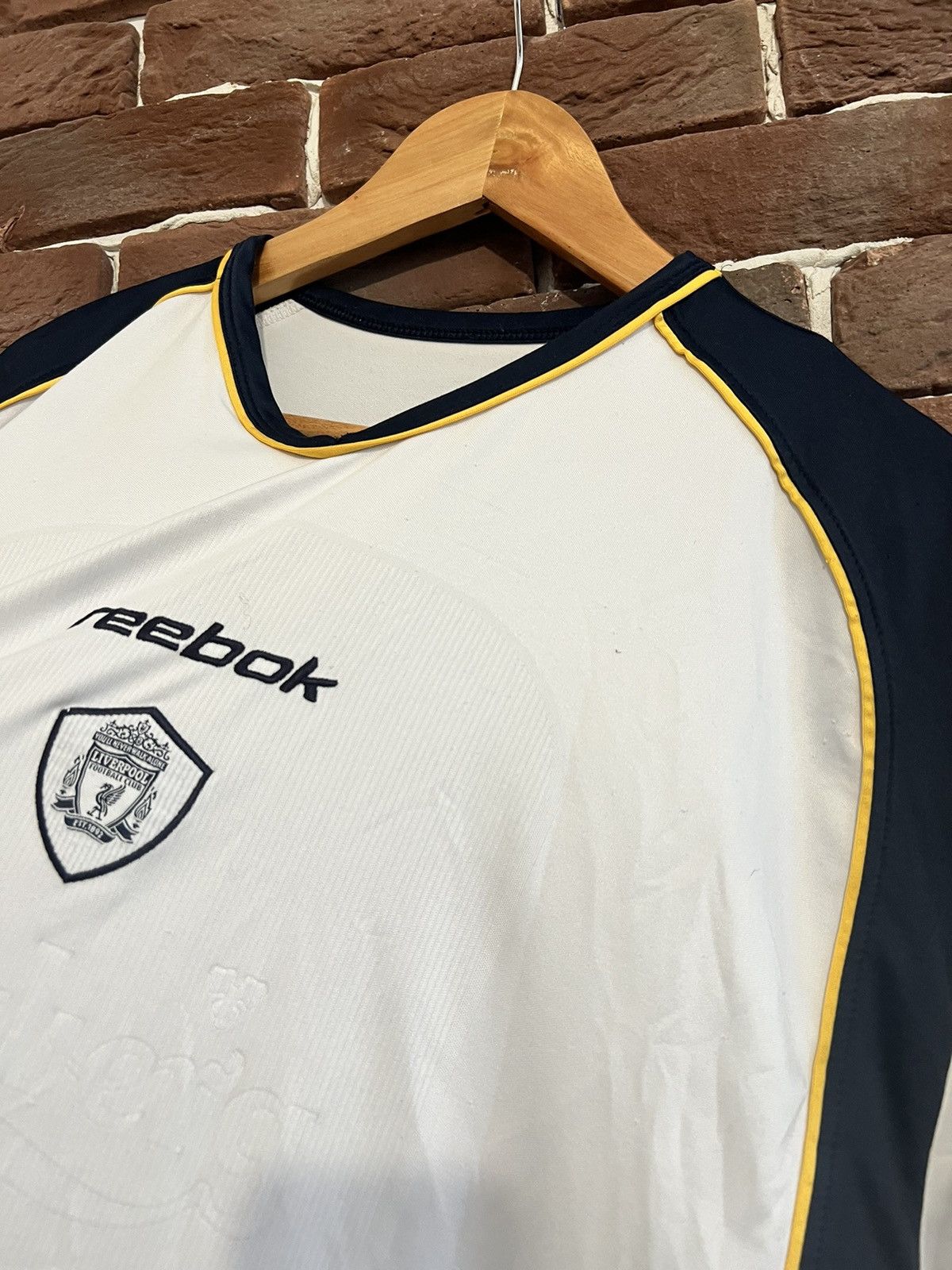 Reebok Reebok Arsenal Londyn 2001 #4 Hyypia Football Soccer Jersey Size US XL / EU 56 / 4 - 5 Thumbnail