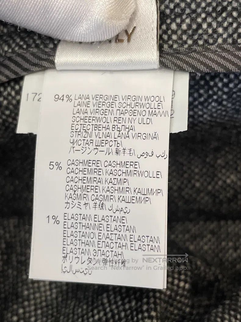 Brunello Cucinelli Brunello Cucinelli Dark grey wool long pants Size 24" / US 00 / IT 34 - 7 Thumbnail