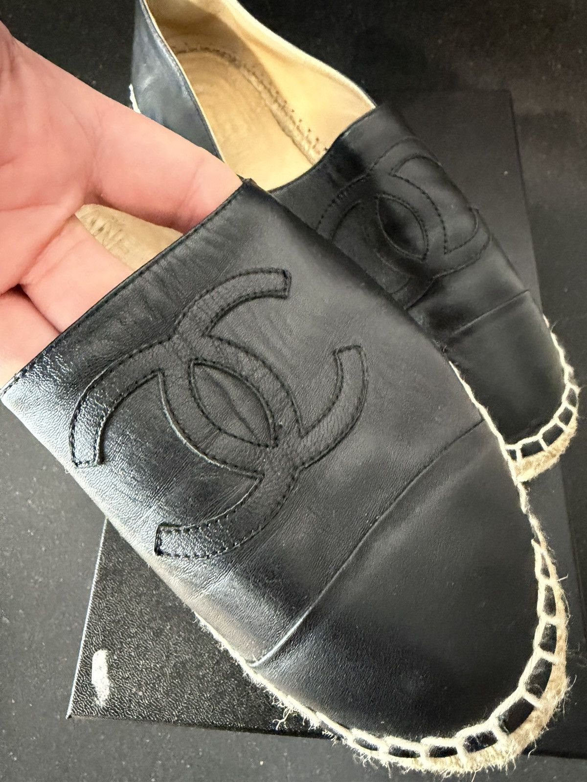 Chanel CHANEL - ESPADRILLES Size US 9 / IT 39 - 9 Thumbnail
