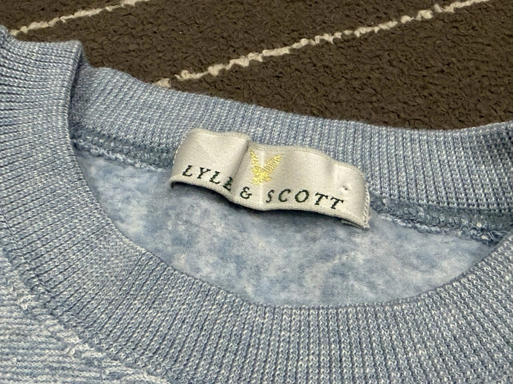 Lyle & Scott LYLE & SCOTT sweatshirt big logo S 2256 Size US S / EU 44-46 / 1 - 5 Thumbnail