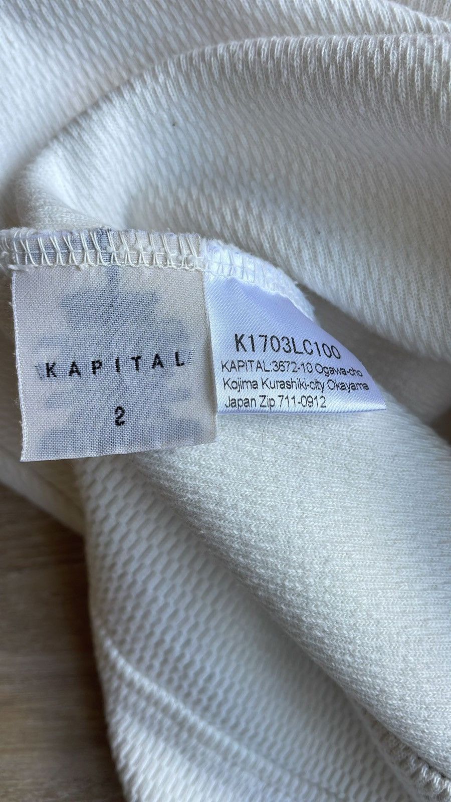 Kapital Kapital « Surfer 77 » mesh sweater Size US M / EU 48-50 / 2 - 9 Thumbnail