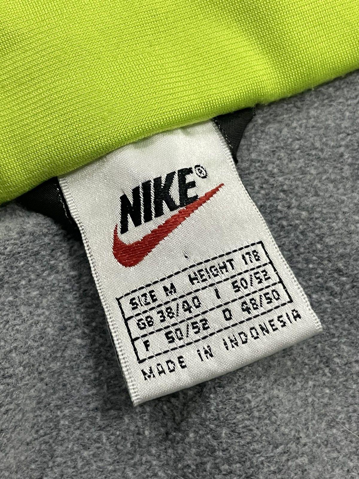 Nike Vintage Nike Big Swoosh Cotton Boxy Track Jacket Size US M / EU 48-50 / 2 - 6 Thumbnail