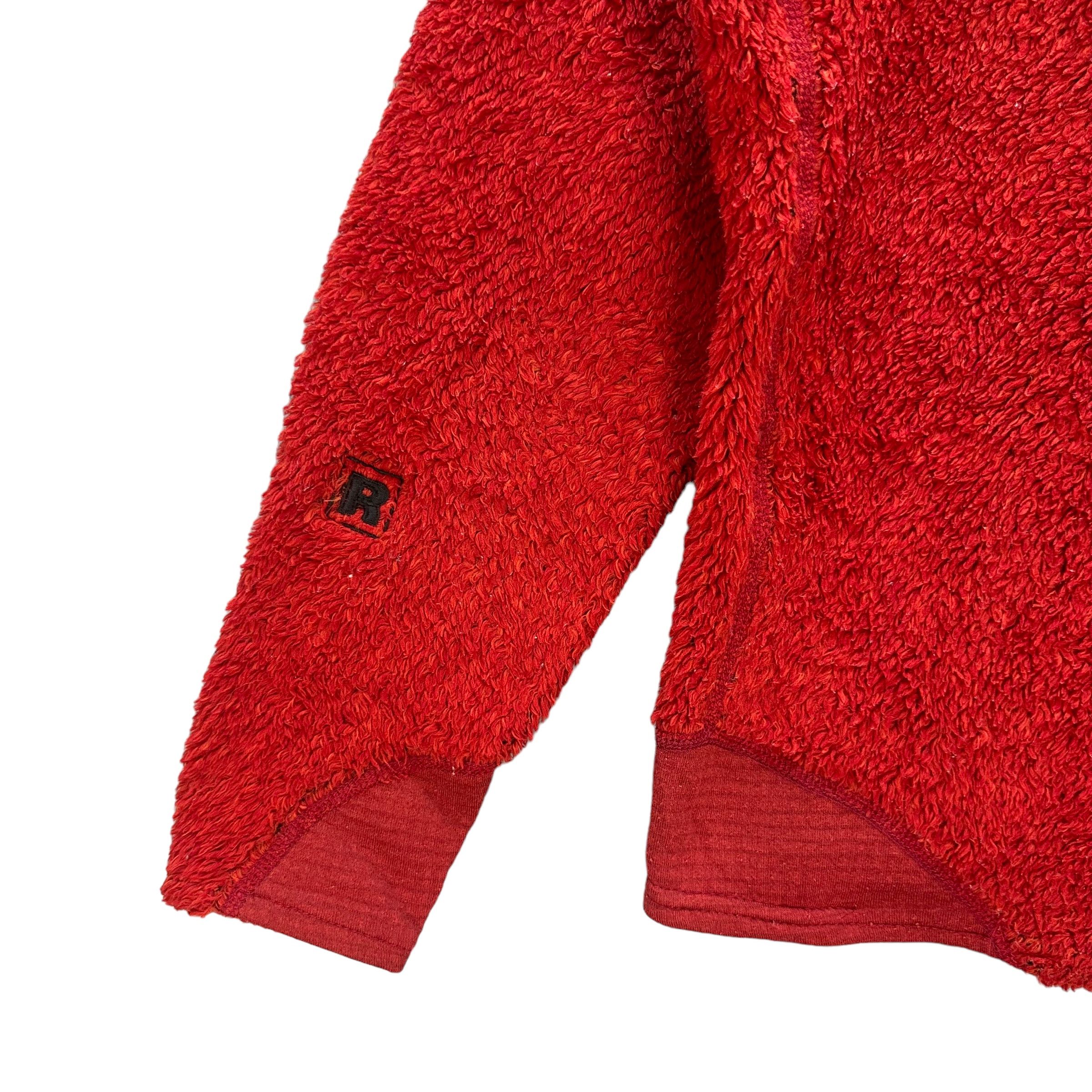 Patagonia PATAGONIA POLARTEC HALF ZIP DEEP PILE RED FLEECE #8737-023 Size US XS / EU 42 / 0 - 12 Thumbnail
