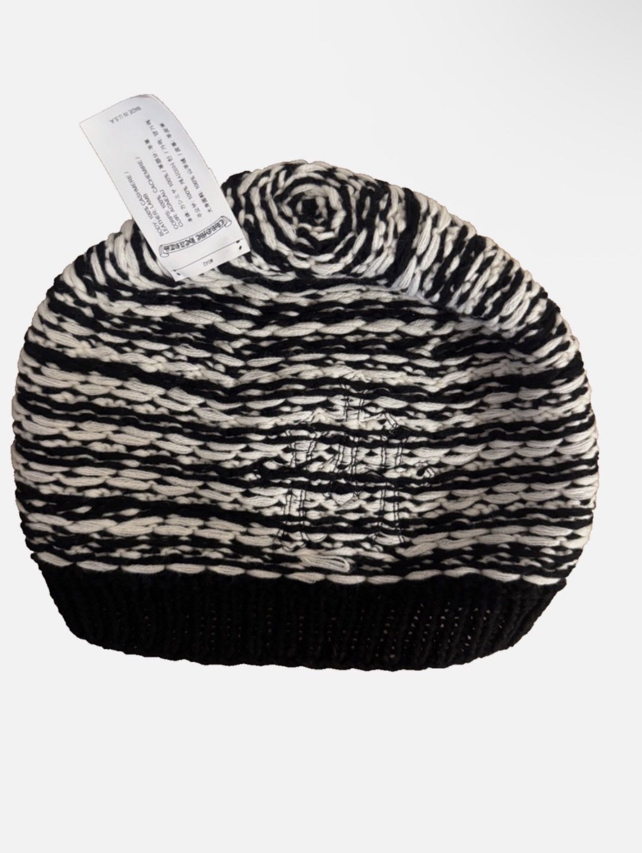 Chrome Hearts Chrome Hearts Houndstooth Beanie Cross Patch Size ONE SIZE - 11 Thumbnail