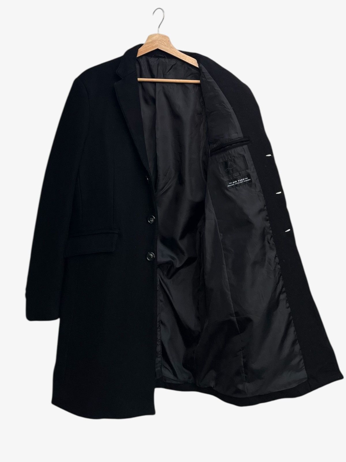 JACKROSE Jackrose Luv Maison Wool Blend Black Chester Coat Size US S / EU 44-46 / 1 - 2 Thumbnail