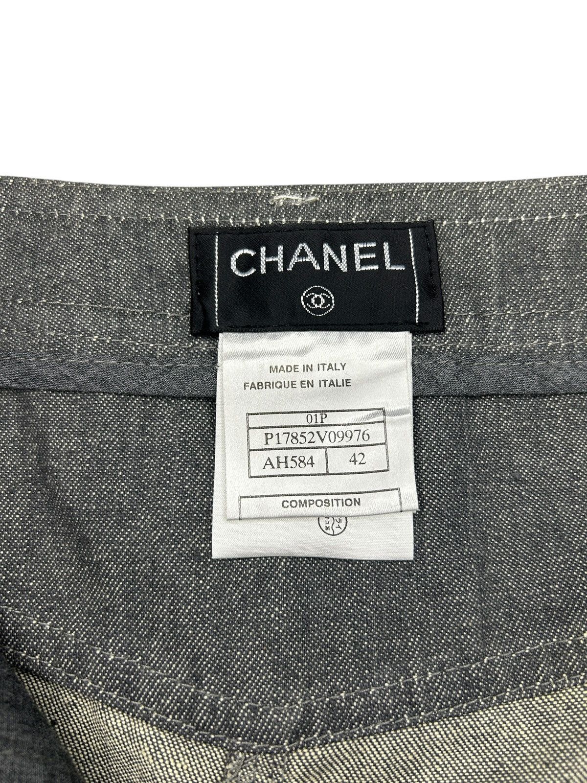 Chanel × Karl Lagerfeld S/S 01 Raw Denim Size 30" / US 8 / IT 44 - 6 Thumbnail