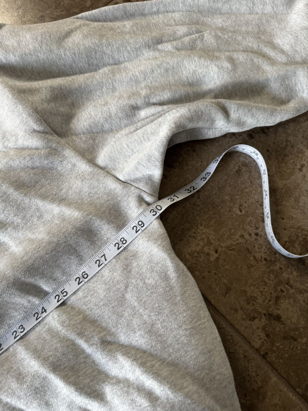 Essentials Fear Of God Essentials Light Heather Grey/ Yellow Hoodie Size US XL / EU 56 / 4 - 7 Thumbnail