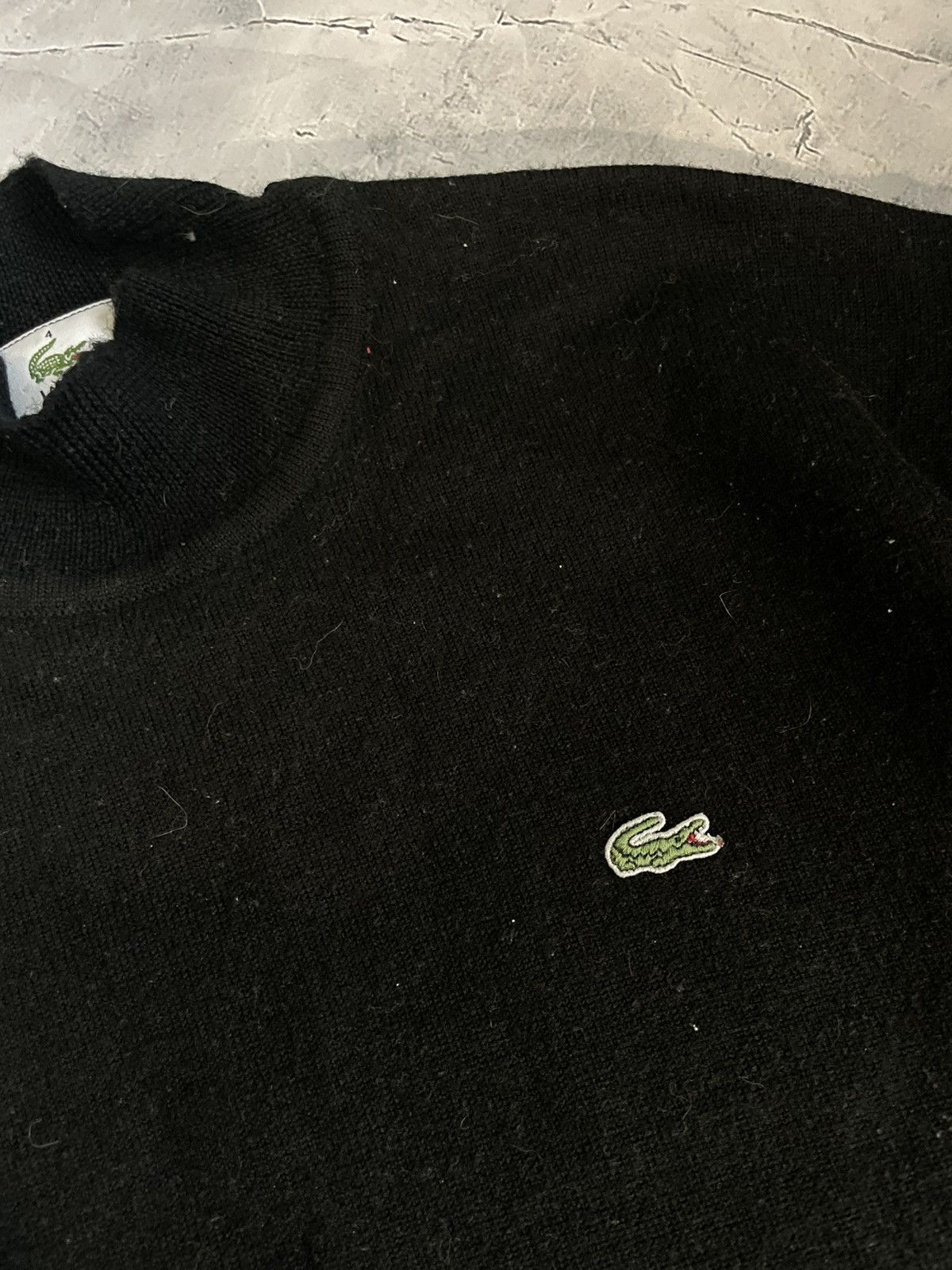Lacoste × Vintage Mens Vintage Lacoste Knit Sweater Size US S / EU 44-46 / 1 - 7 Thumbnail