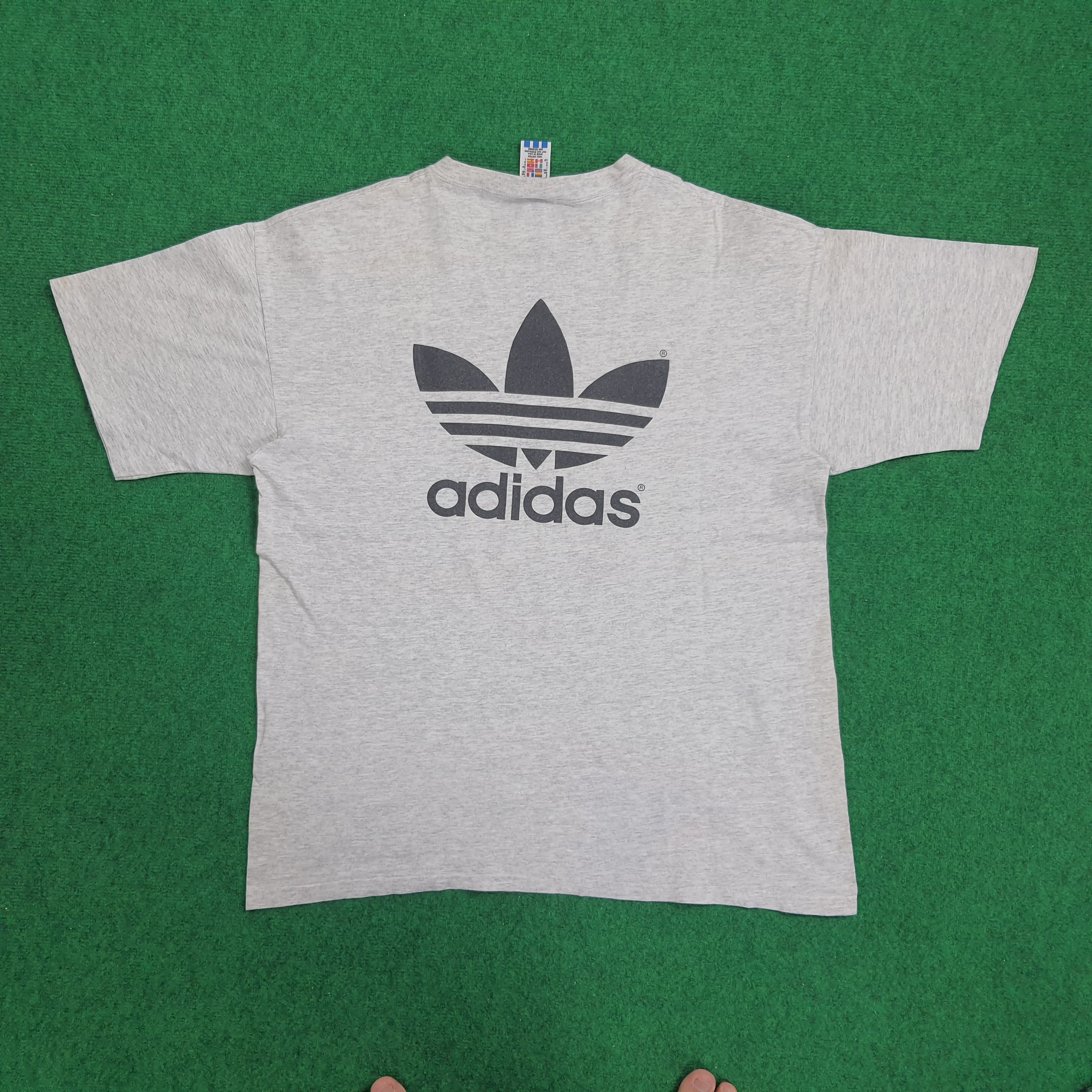 Adidas Adidas Original Logo Tshirt Size US XL / EU 56 / 4 - 3 Thumbnail
