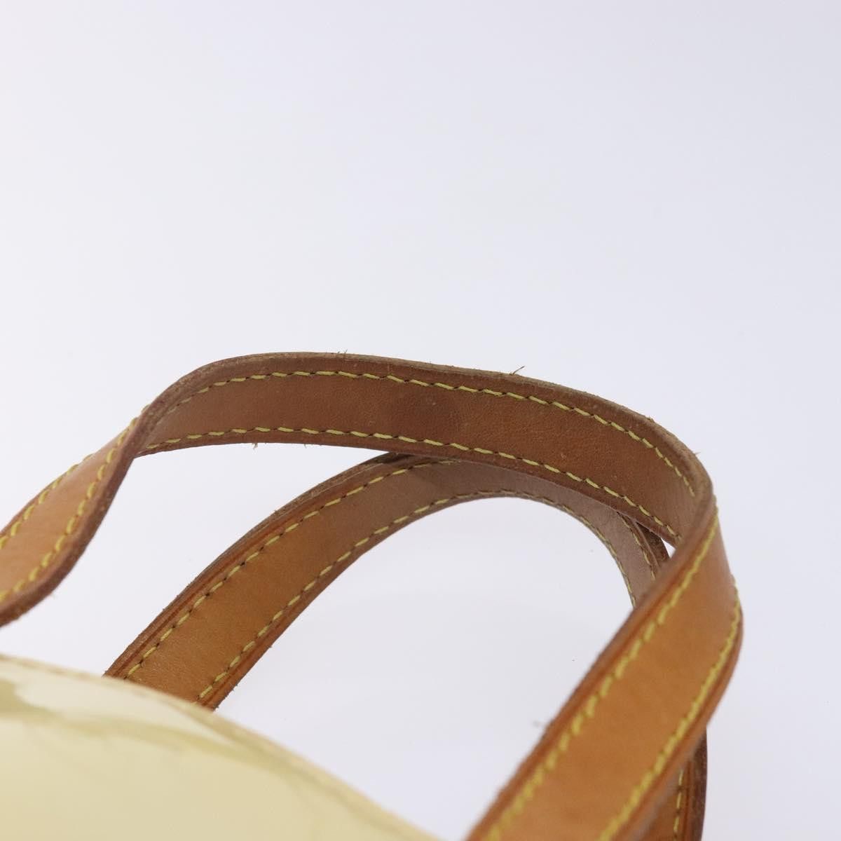 Louis Vuitton LOUIS VUITTON Monogram Vernis Reade PM Hand Bag Perle M91336 Size ONE SIZE - 8 Thumbnail